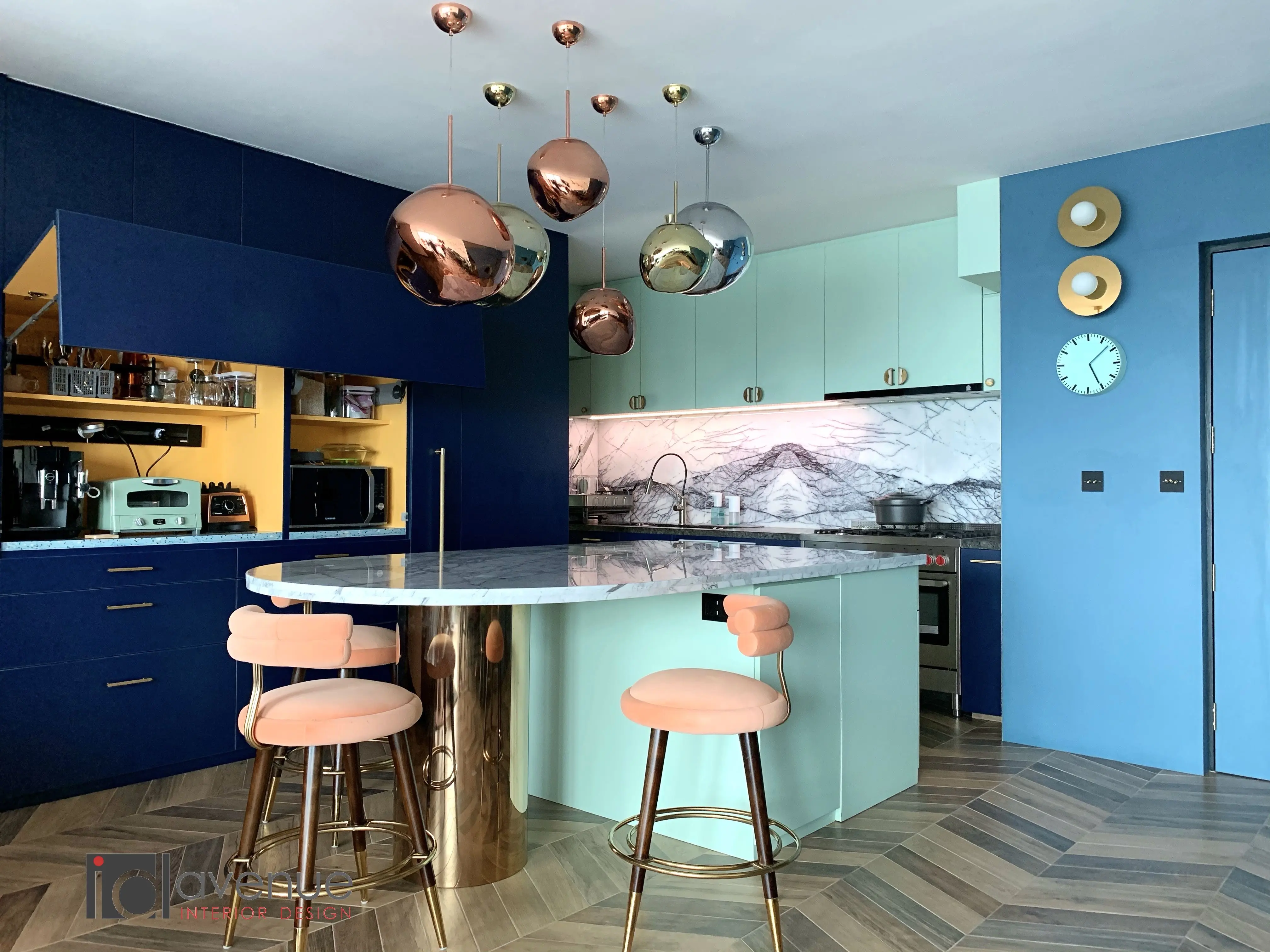 ID Avenue - Artistic / Eclectic - DRY KITCHEN - New HDB - $95,000