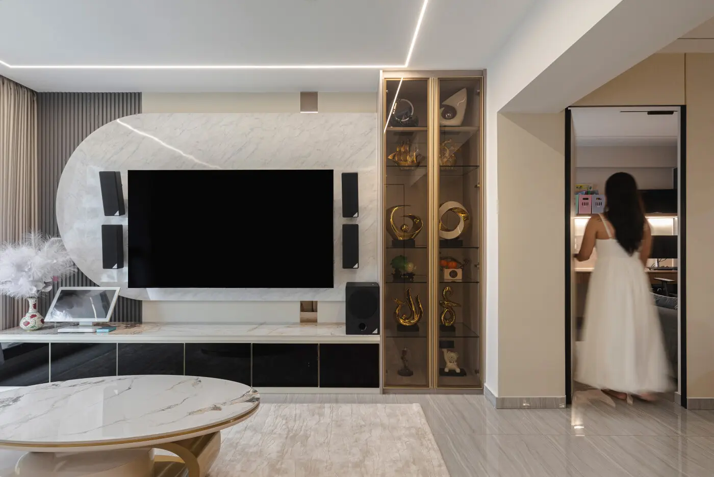 Hatch Design Studio - Luxury / Glamorous -  - Resale HDB - $135,800