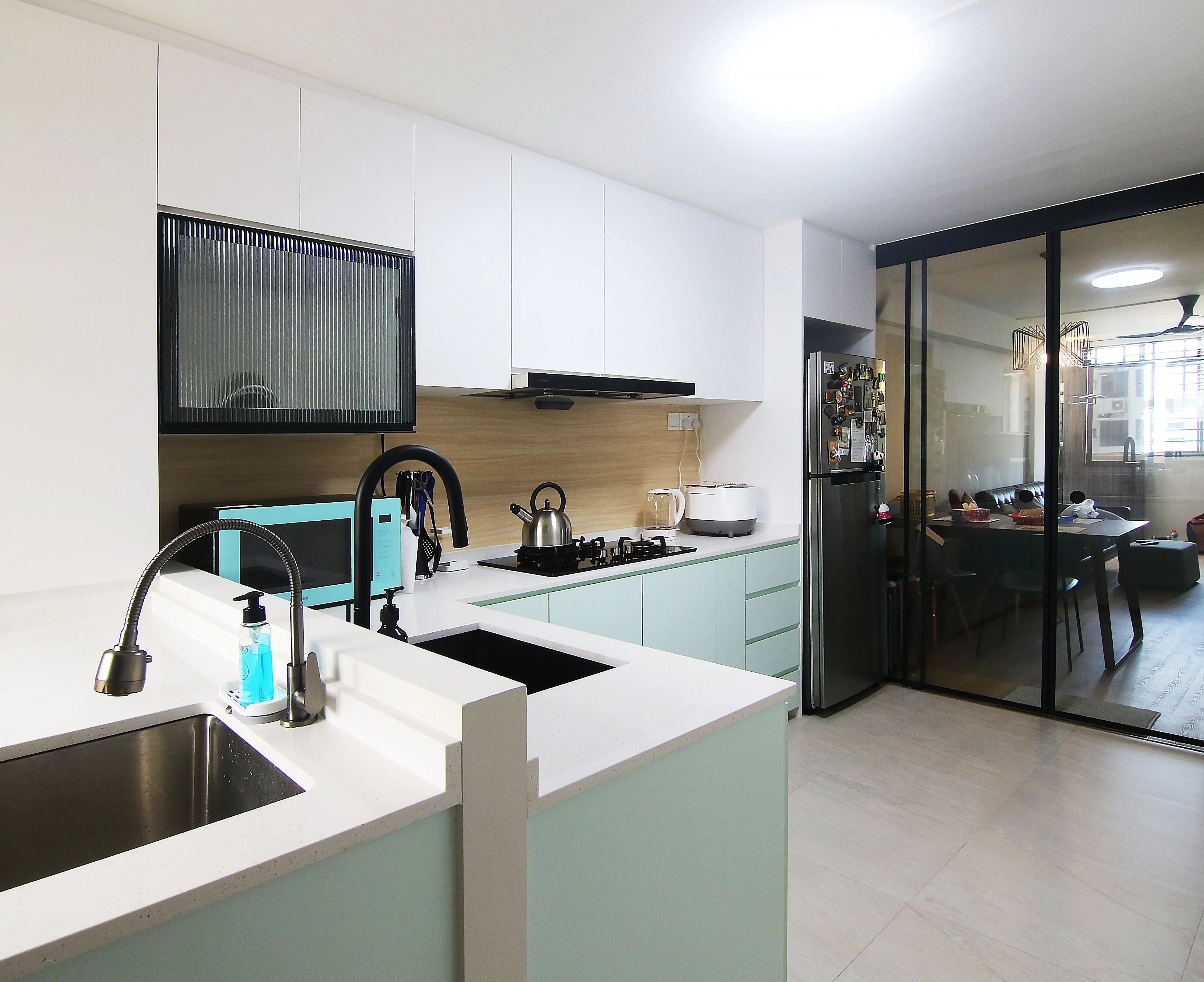 D'intérieur Design  - Minimalistic / Scandinavian - Kitchen - Resale HDB - $45,000
