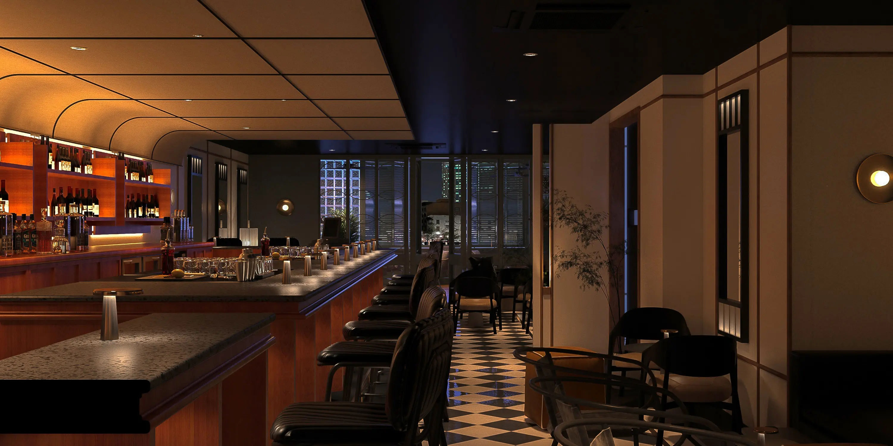 SB Bar - Commercial Interior Design Project