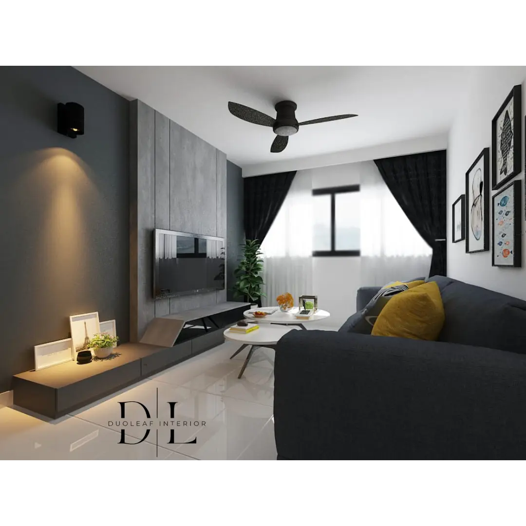 Duoleaf Interior - Modern / Contemporary -  - Resale HDB - $80,000