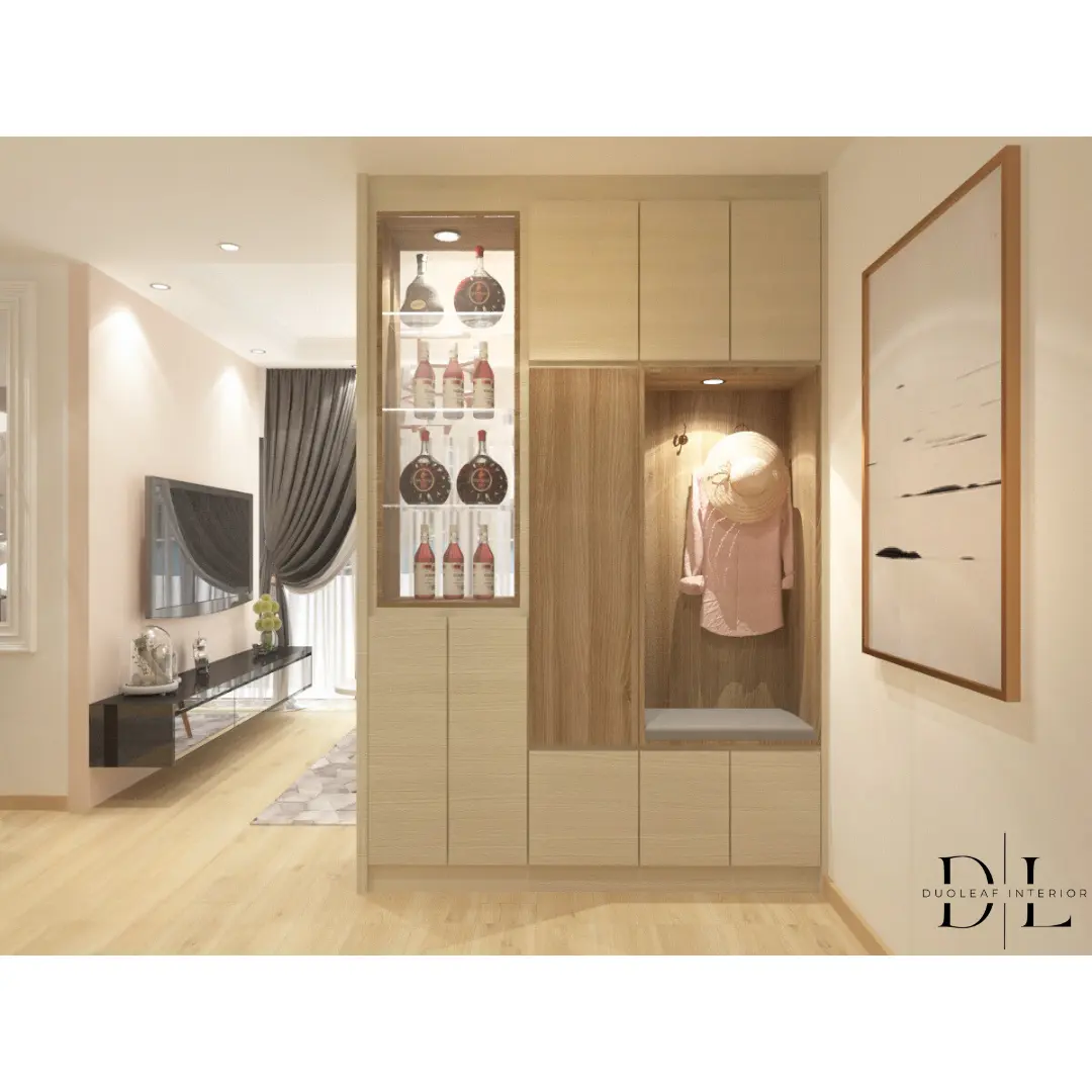 Duoleaf Interior - Minimalistic / Scandinavian - Aquarius By The Park , Foyer - Resale Condo - $30,000