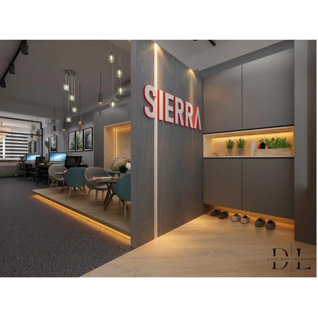 Duoleaf Interior - Modern / Contemporary - Marine Parade HDB - Signage - New Commercial - $40,000