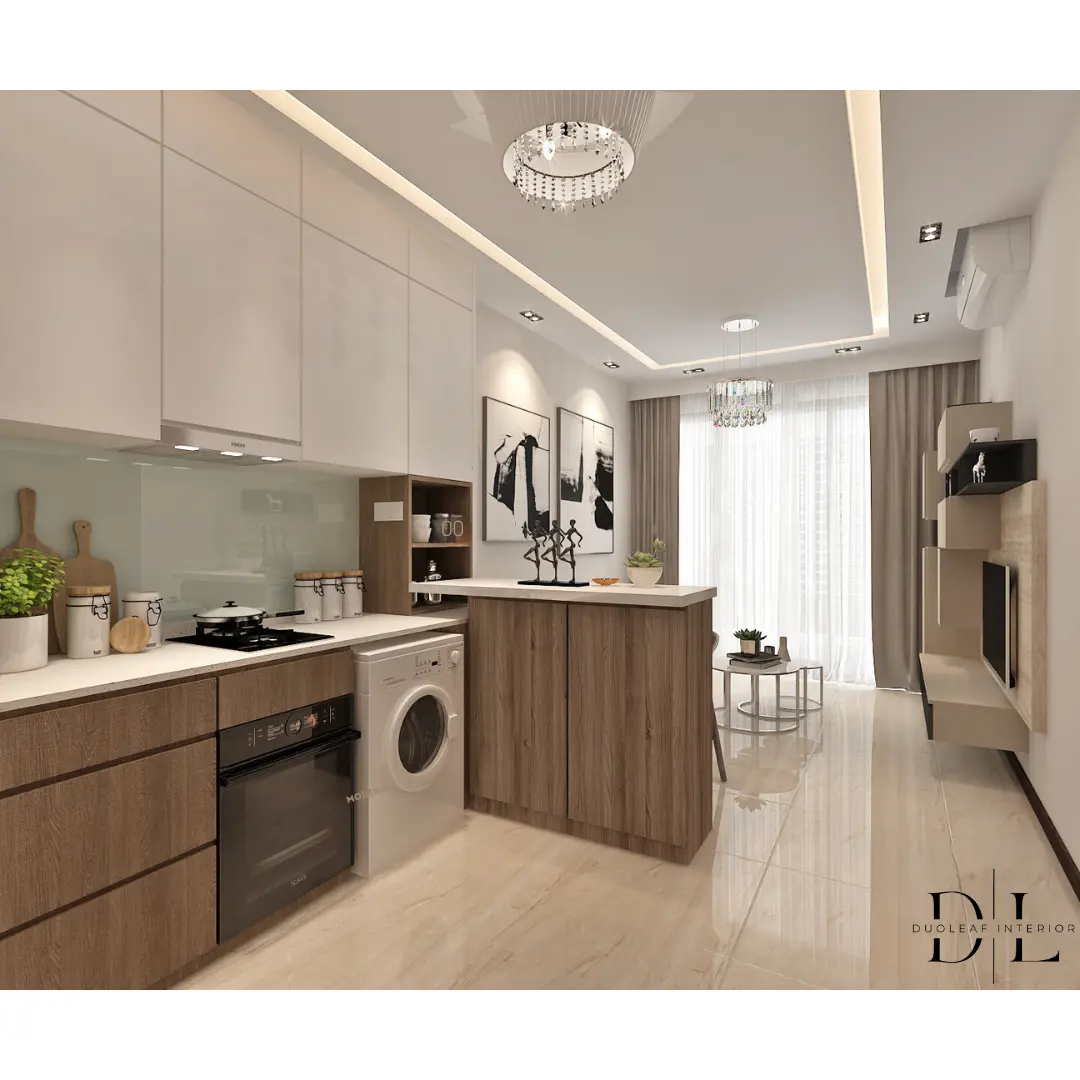 Duoleaf Interior - Minimalistic / Scandinavian - KingsFord Waterbay , Dining - New Condo - $25,000