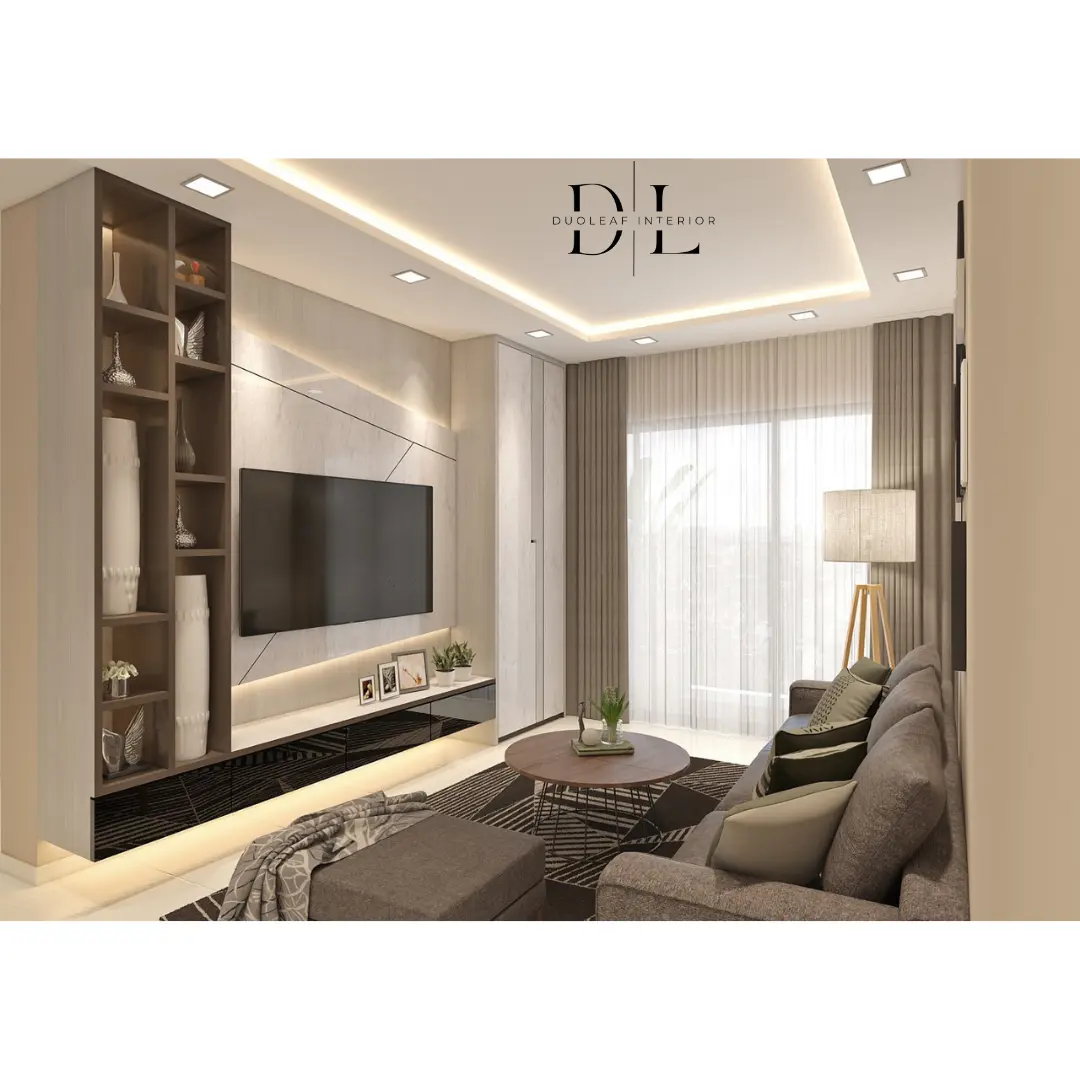 Duoleaf Interior - Minimalistic / Scandinavian - Leedon Height - Living 1.1 - Resale Condo - $30,000