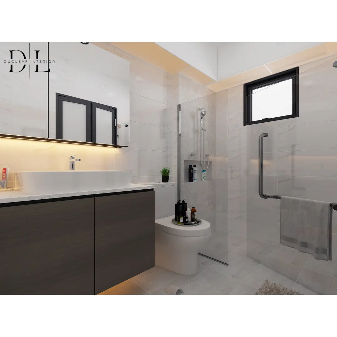 Duoleaf Interior - Minimalistic / Scandinavian - 303B Anchorvale Link - HDB 3 Bedrooms, Master WC - Resale HDB - $20,000
