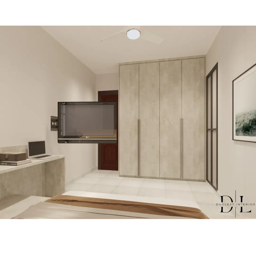 Duoleaf Interior - Modern / Contemporary - 131 Rivervale - Master Bedroom - Resale HDB - $42,000