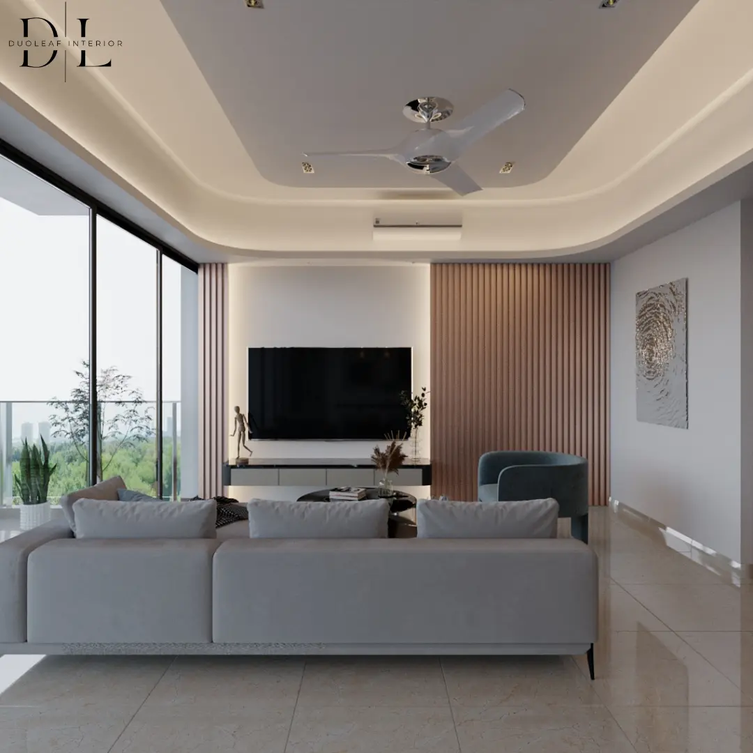 Duoleaf Interior - Luxury / Glamorous - Seaside Residence - Living - New Condo - $35,000