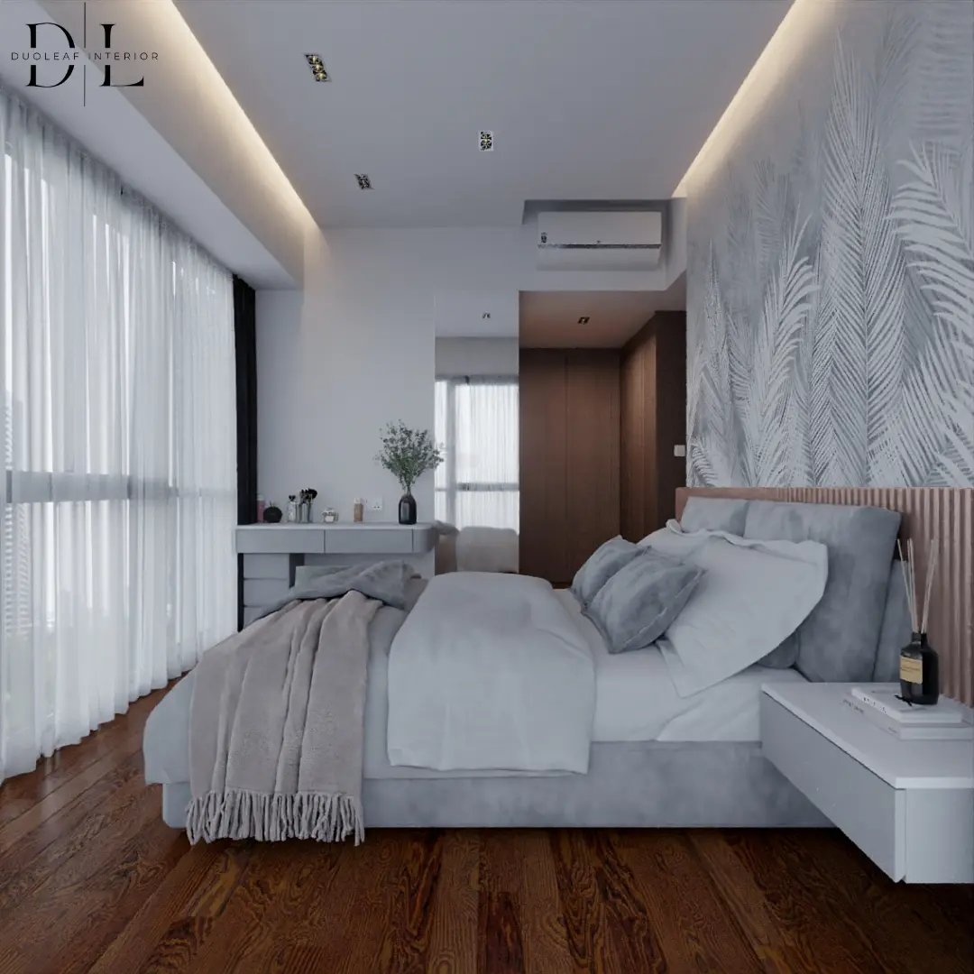 Duoleaf Interior - Luxury / Glamorous - Seaside Residence - Master Bedroom - New Condo - $35,000