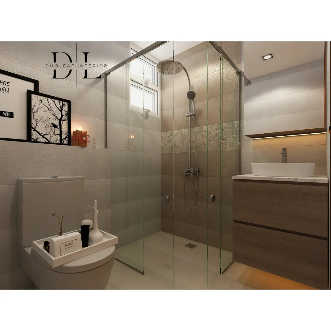 Duoleaf Interior - Minimalistic / Scandinavian - 13B Floral Road  - WC 1 - Resale Condo - $25,000