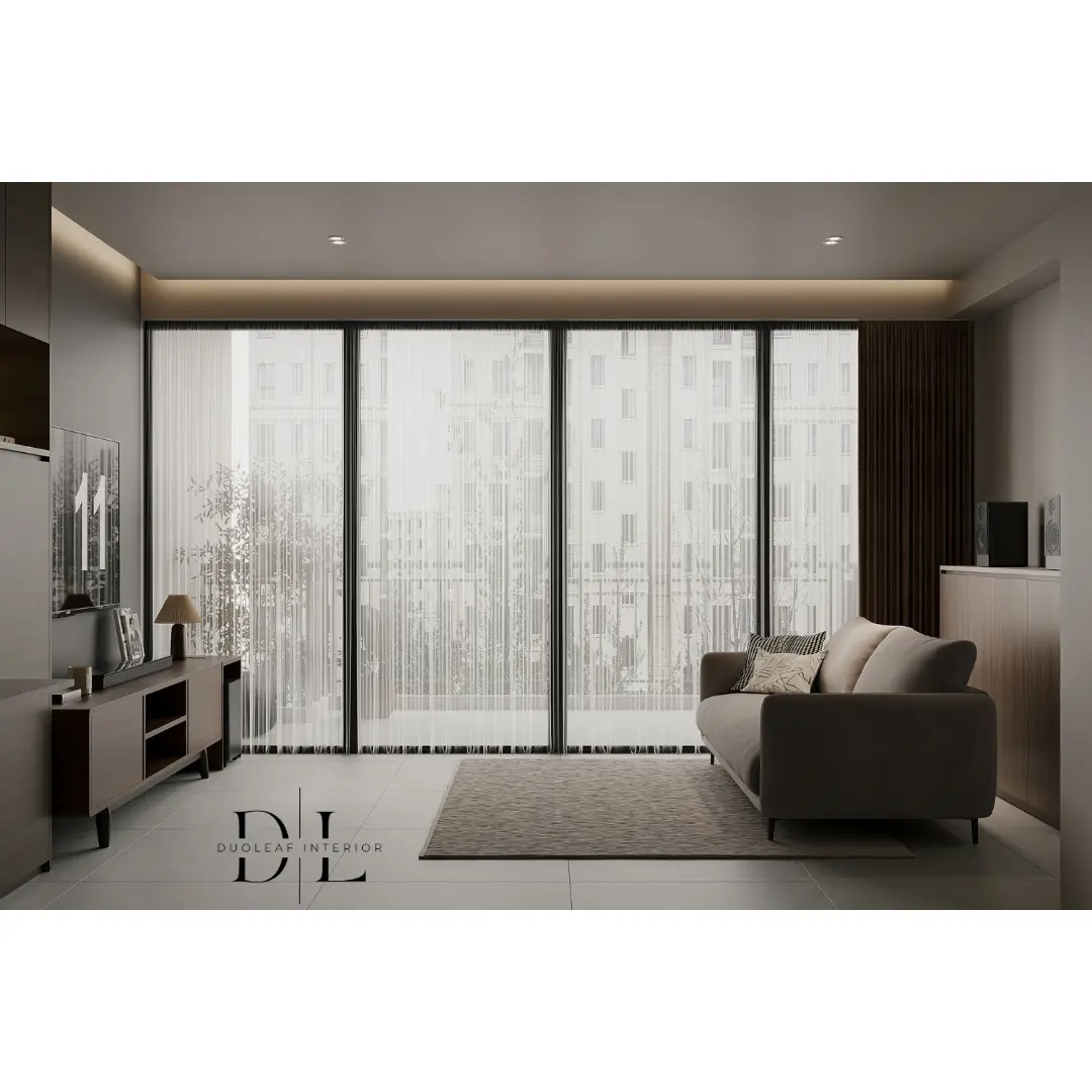 Duoleaf Interior - Industrial / Raw - Lake Vista - Living - Existing HDB - $15,000