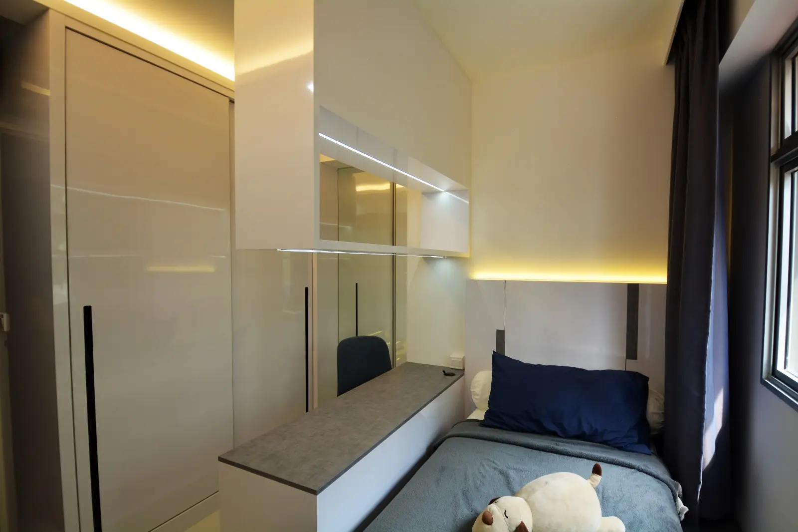 Mos Interior Design - Minimalistic / Scandinavian - Bedroom 2 Area - New HDB - $30,000