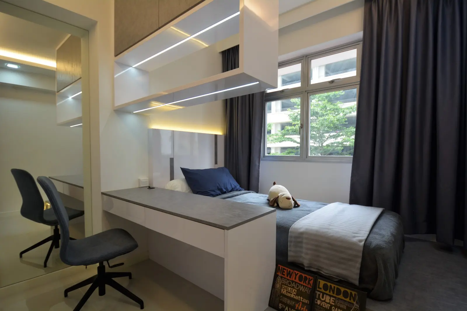Mos Interior Design - Minimalistic / Scandinavian - Bedroom 2 Area - New HDB - $30,000
