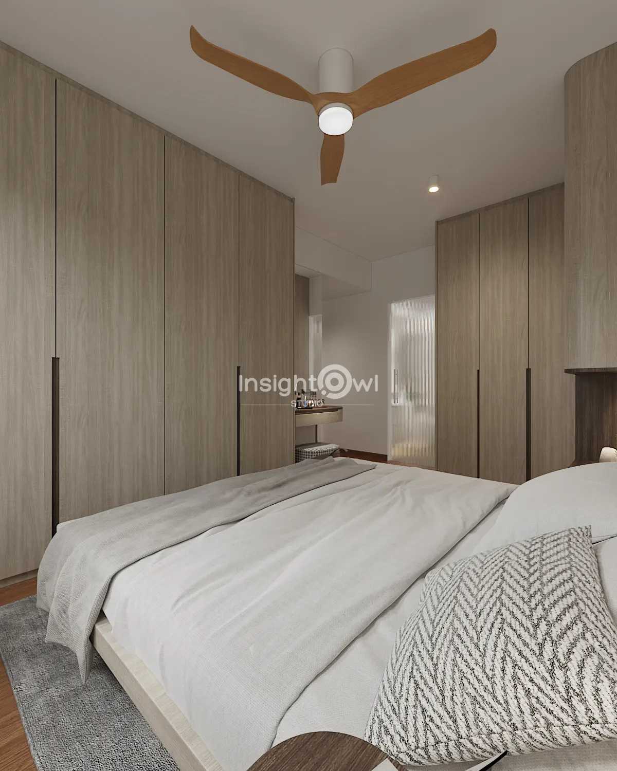 Insightowl Studio - Minimalistic / Scandinavian - Master Bedroom - New HDB - $62,000