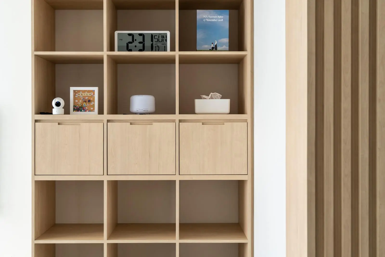 Interior Angles - Modern / Contemporary - Muji Style open shelves - New HDB - $65,000
