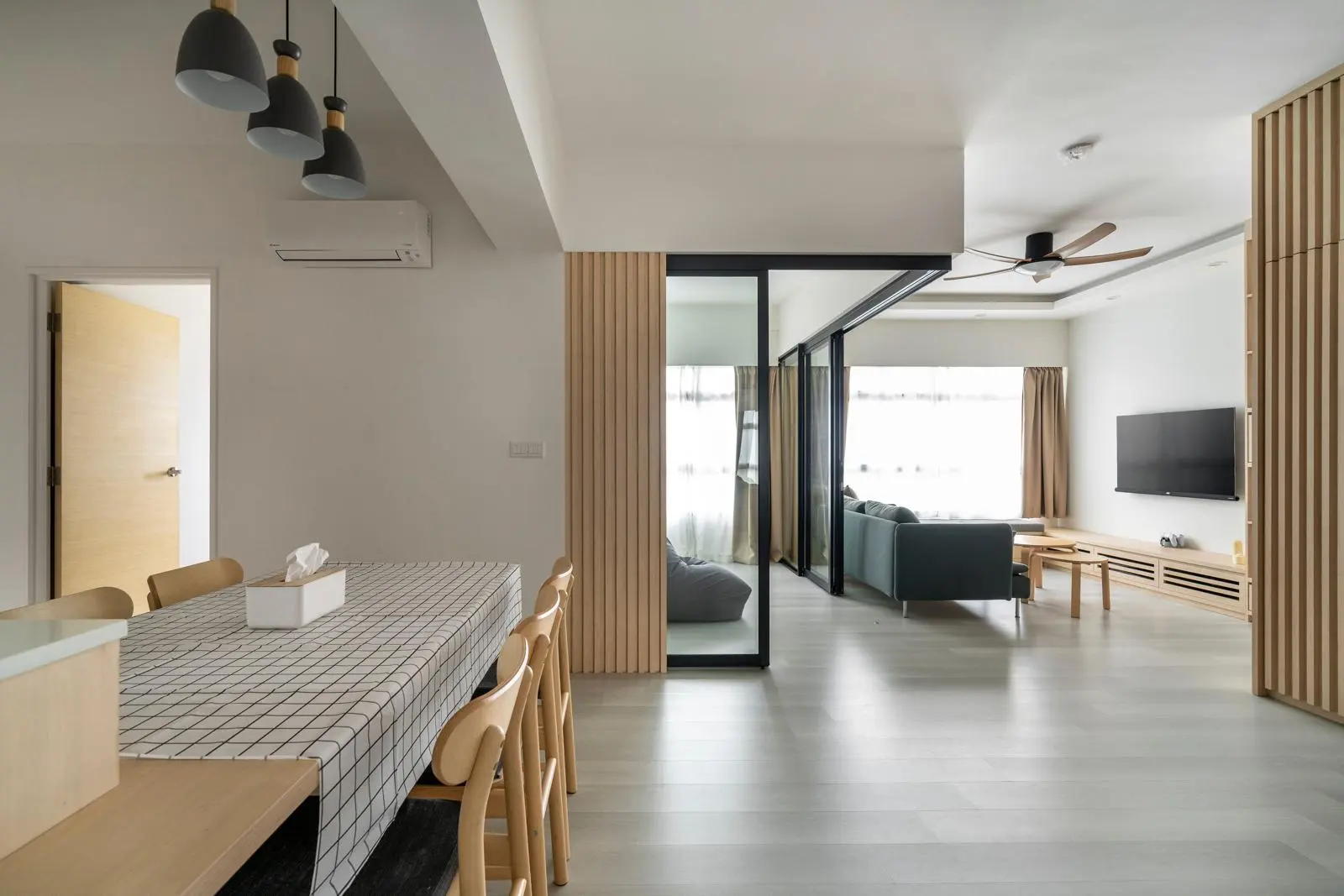 Interior Angles - Modern / Contemporary - Kitchen to living view 1 - New HDB - $65,000