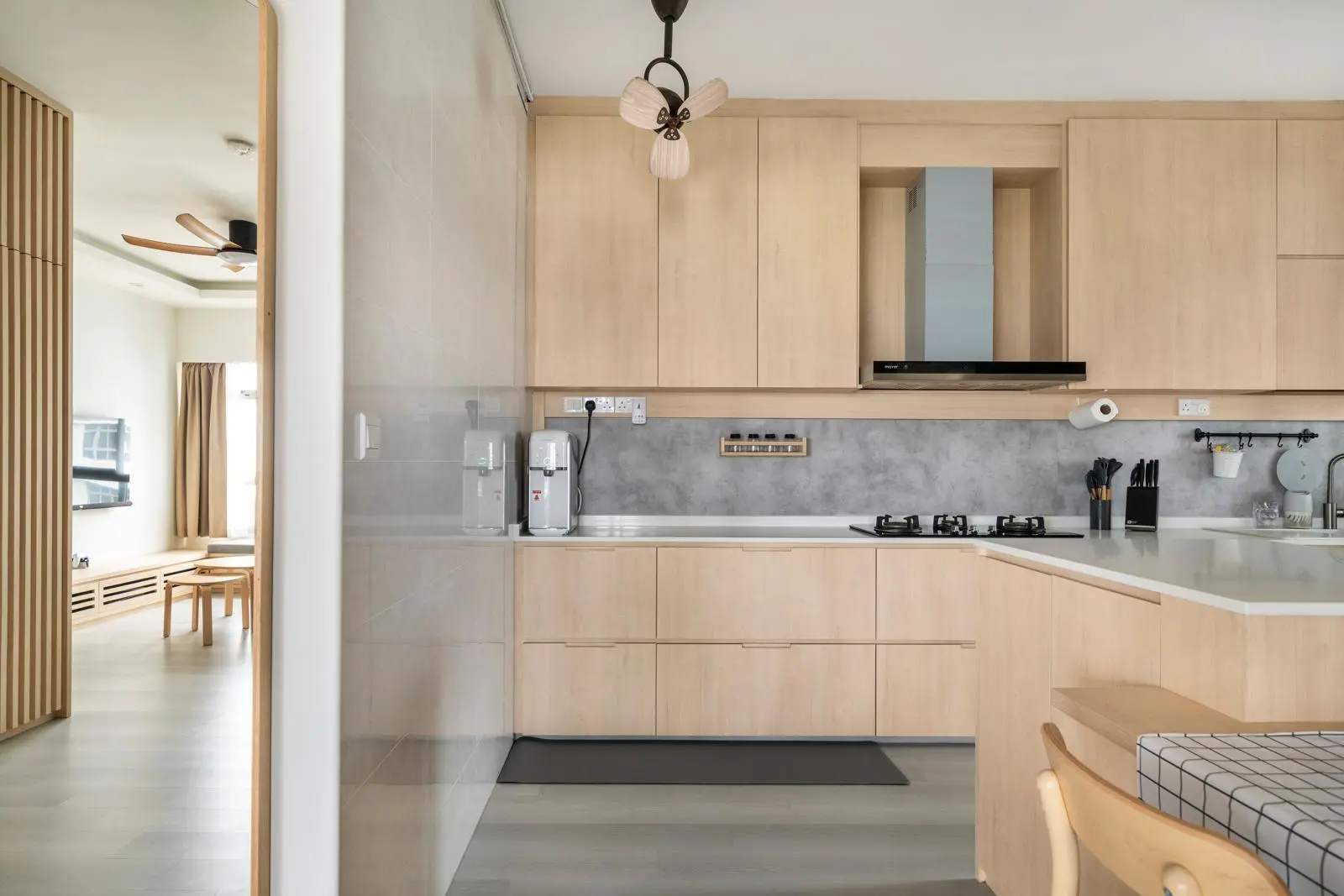 Interior Angles - Modern / Contemporary - Kitchen front view 2 - New HDB - $65,000