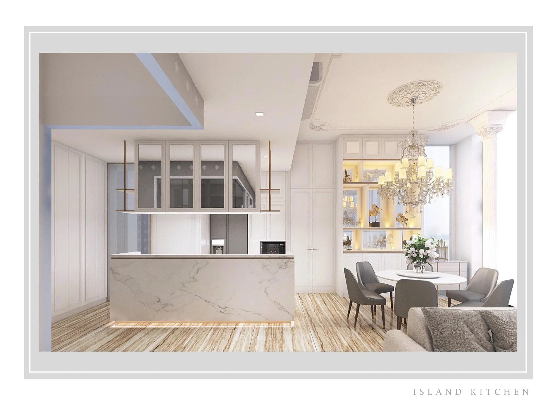 I Pro Build & Design - Luxury / Glamorous - Kitchen - Existing Condo - $90,000