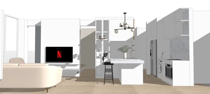 I Pro Build & Design - Modern / Contemporary - Living Room - Existing HDB - $150,000