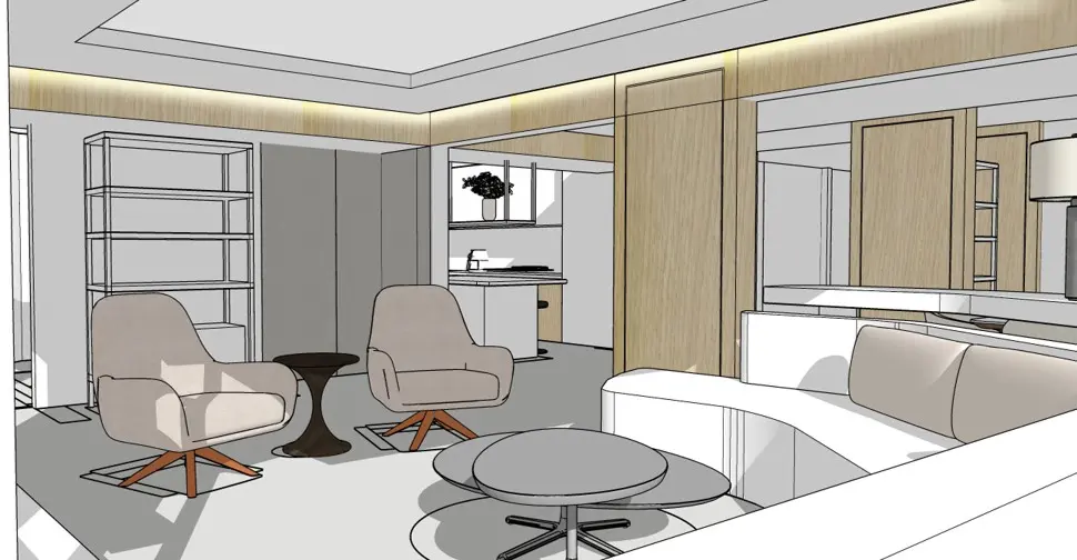 I Pro Build & Design - Modern / Contemporary - Living Room - Existing HDB - $150,000