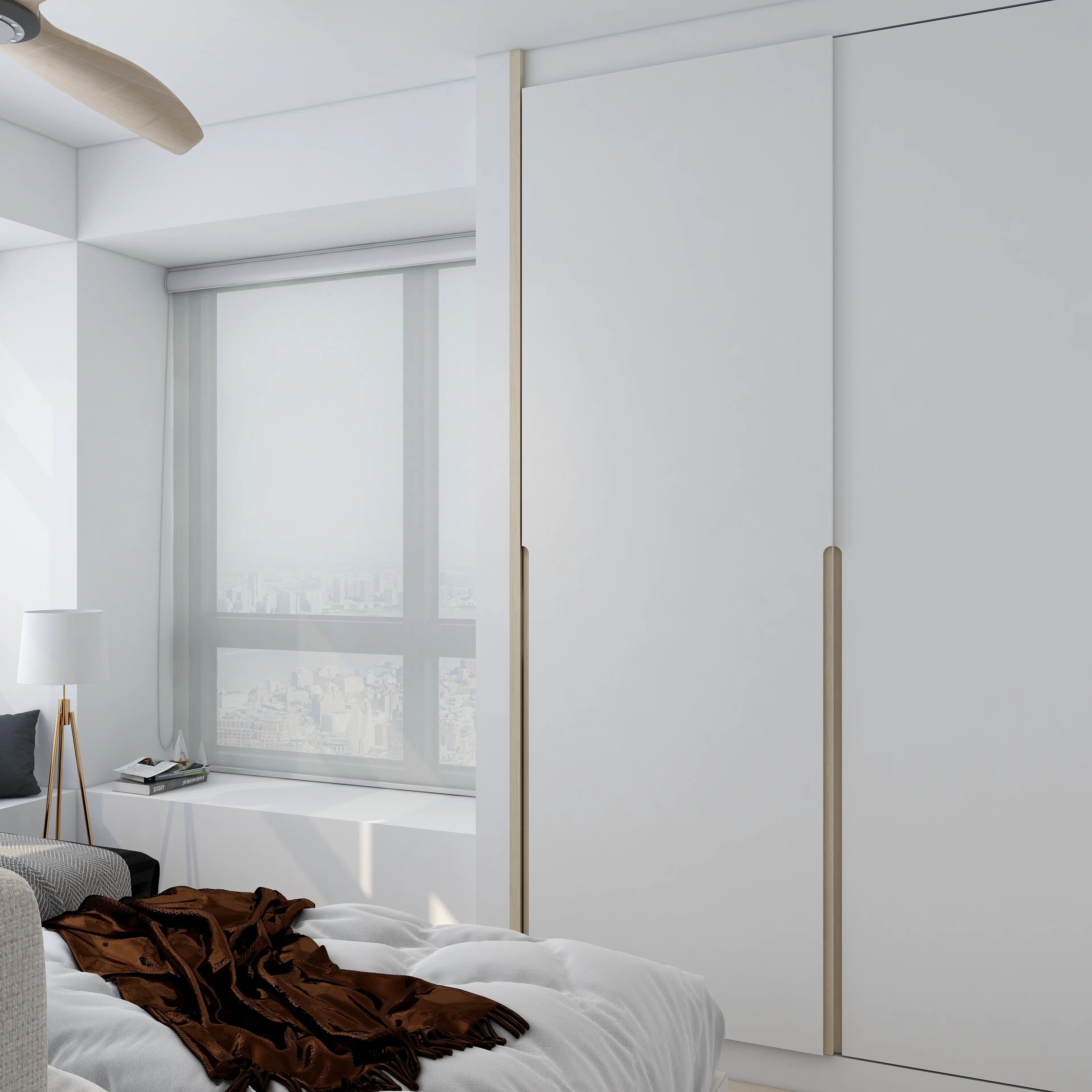 Sixth Elements Interior  - Minimalistic / Scandinavian - Master Bedroom Area - Resale HDB - $44,800