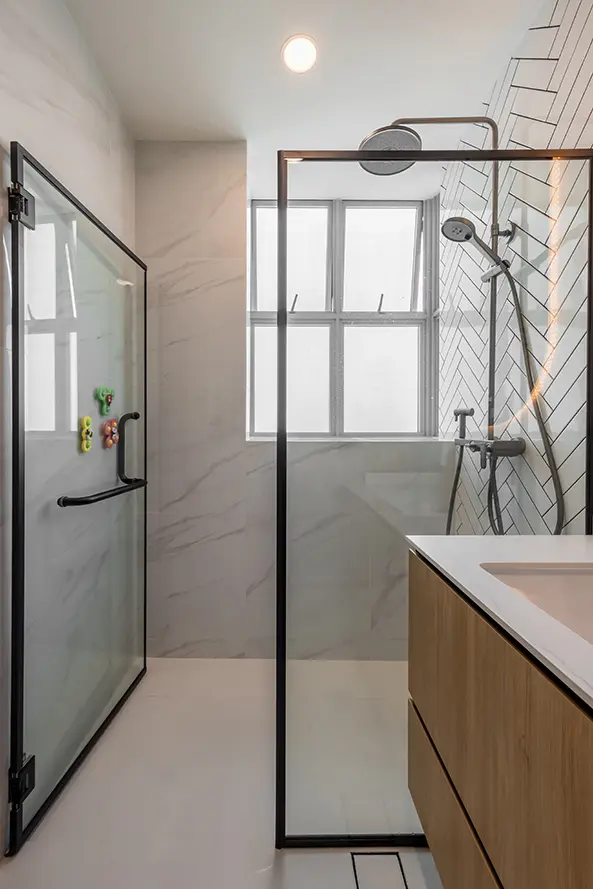 Blank Interior - Minimalistic / Scandinavian - Bathroom 3 - Resale Condo - $90,000