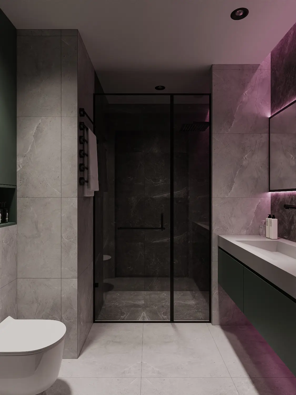 Commute Design Studio - Luxury / Glamorous - toilet - Resale Condo - $35,000