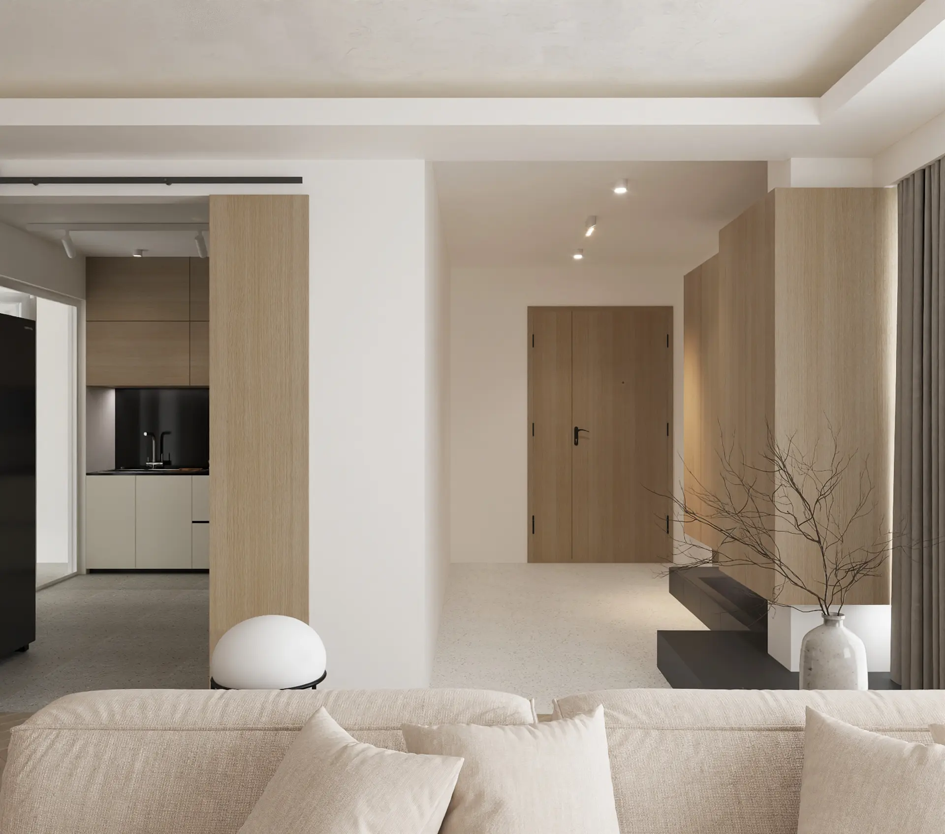 Commute Design Studio - Minimalistic / Scandinavian - Foyer - Resale HDB - $90,000
