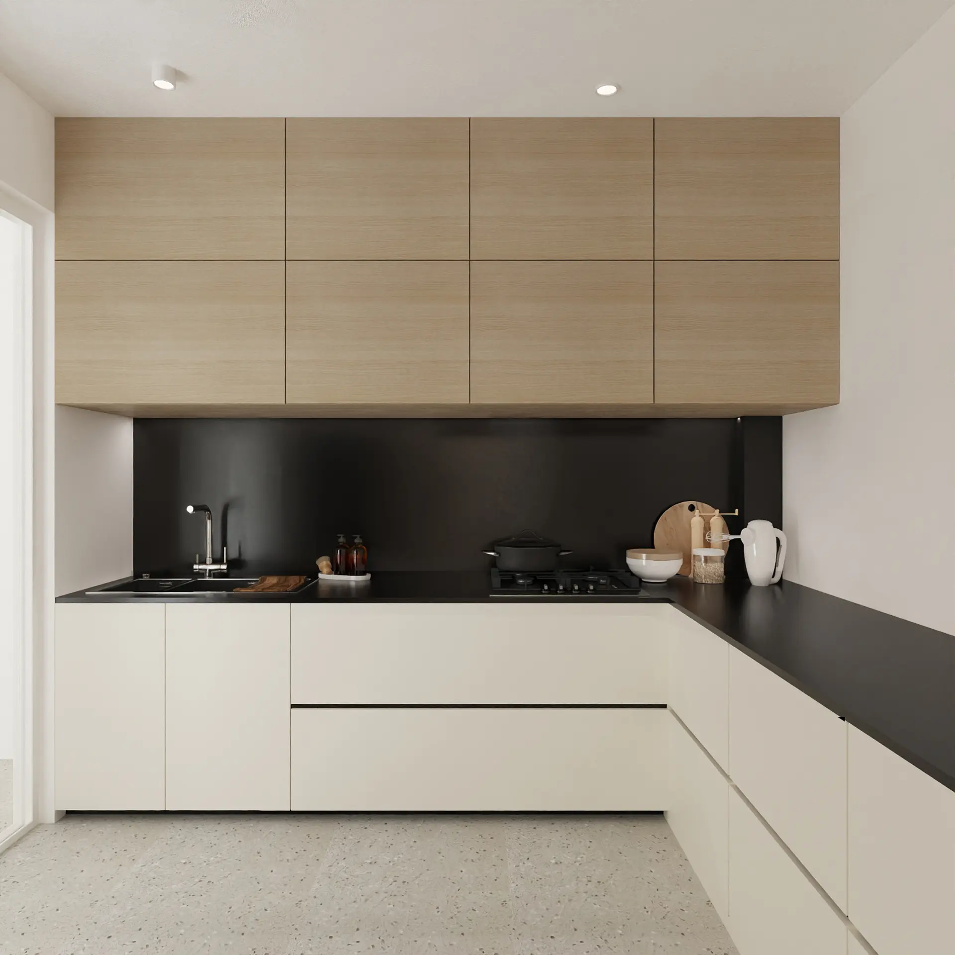 Commute Design Studio - Minimalistic / Scandinavian - Kitchen - Resale HDB - $90,000