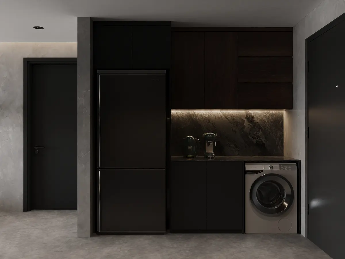 Commute Design Studio - Luxury / Glamorous - Kitchen - Resale Condo - $35,000