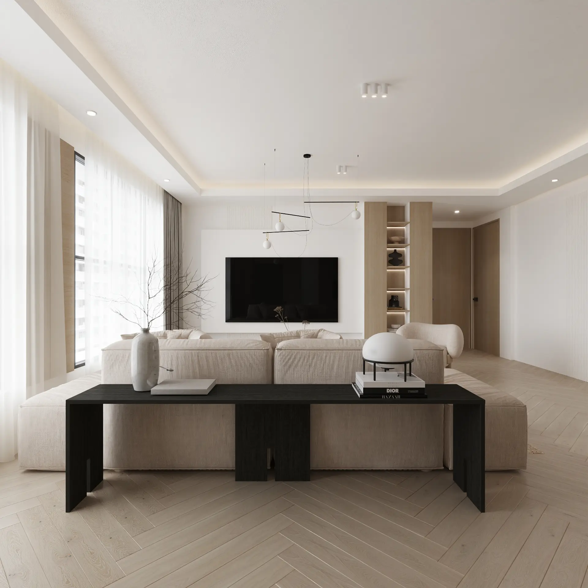 Commute Design Studio - Minimalistic / Scandinavian - Living - Resale HDB - $90,000