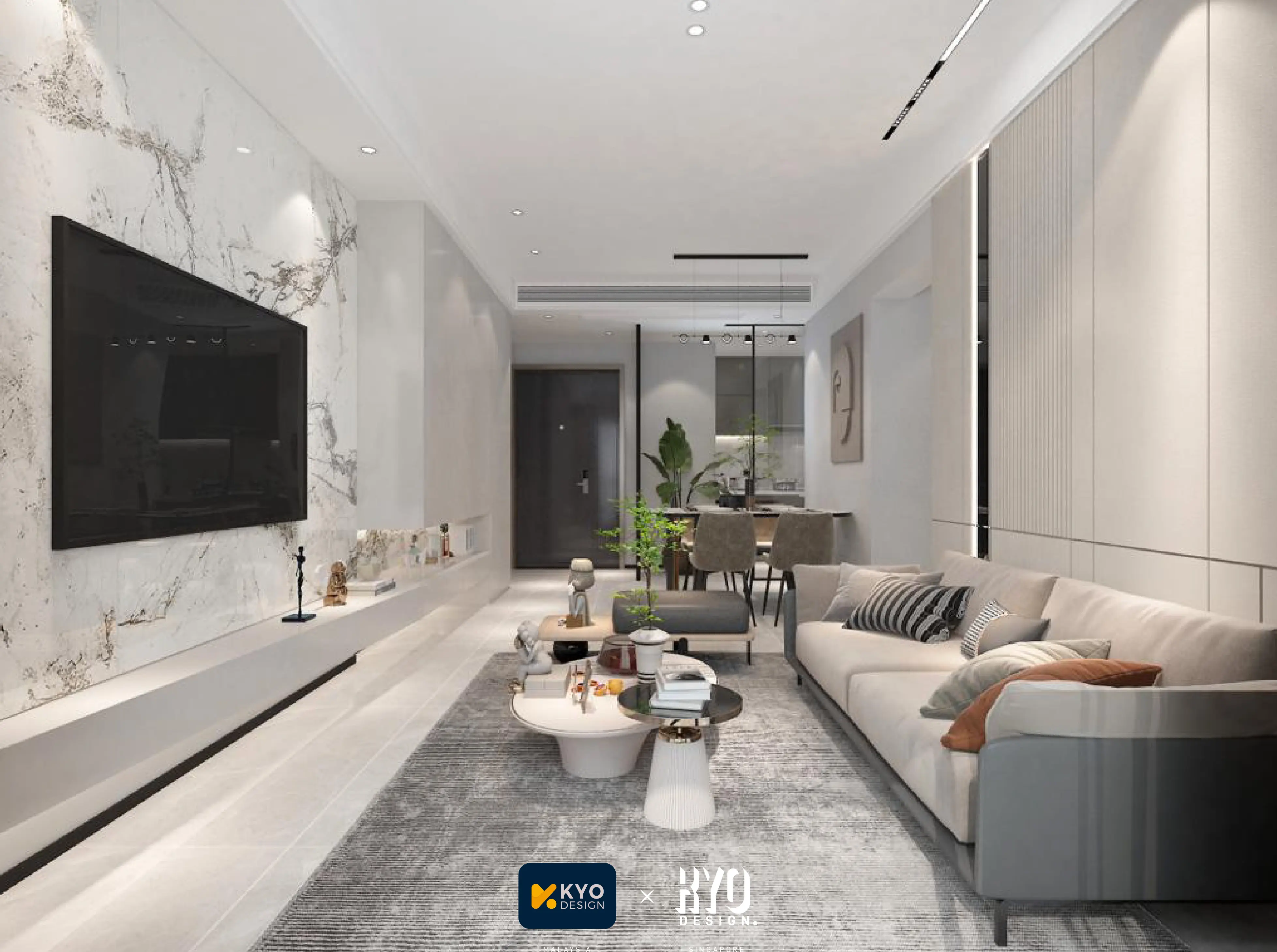 Kyo Design - Modern / Contemporary - Living Room - Resale HDB - $80,000