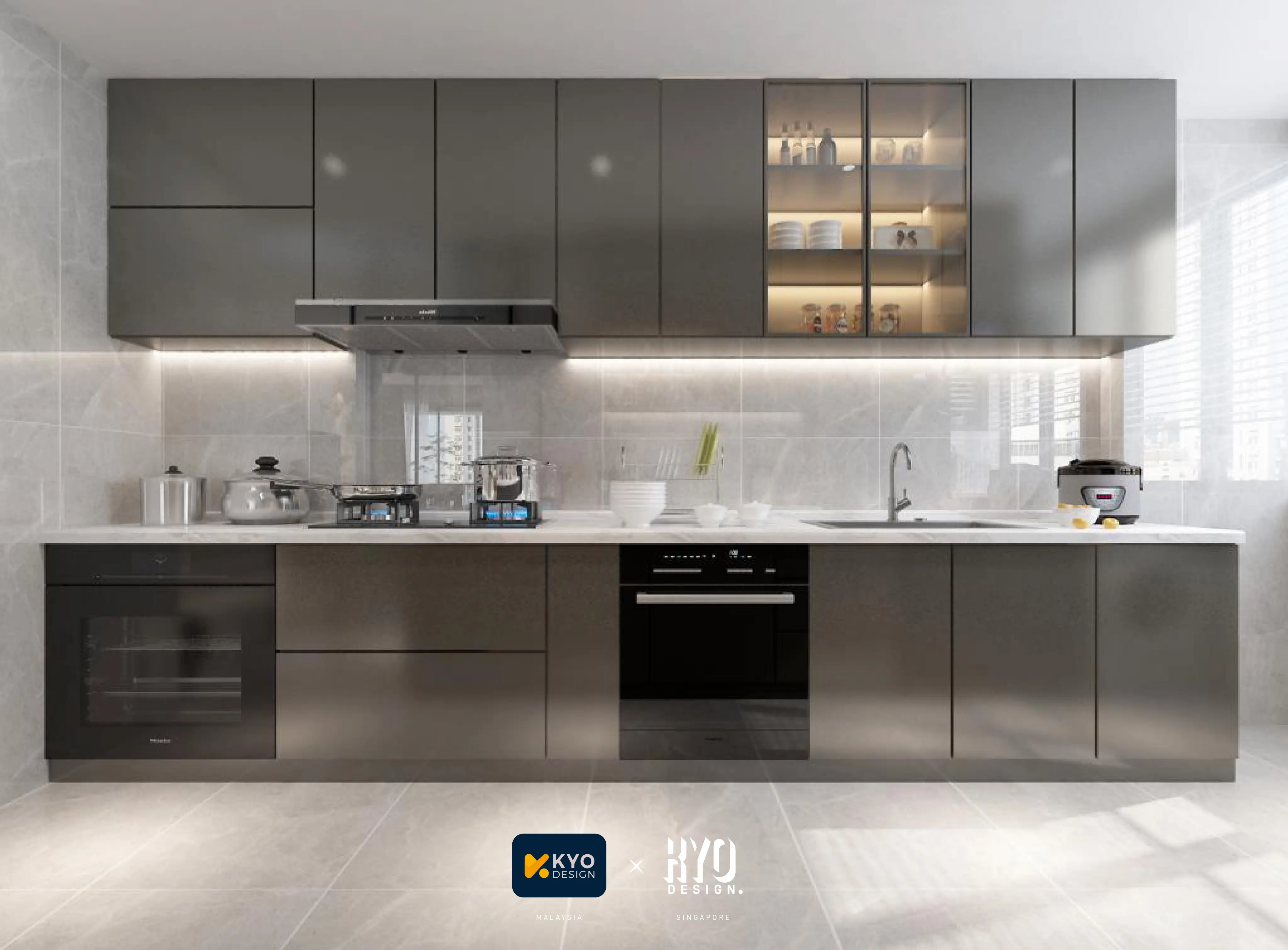 Kyo Design - Modern / Contemporary - Kitchen - Resale HDB - $80,000