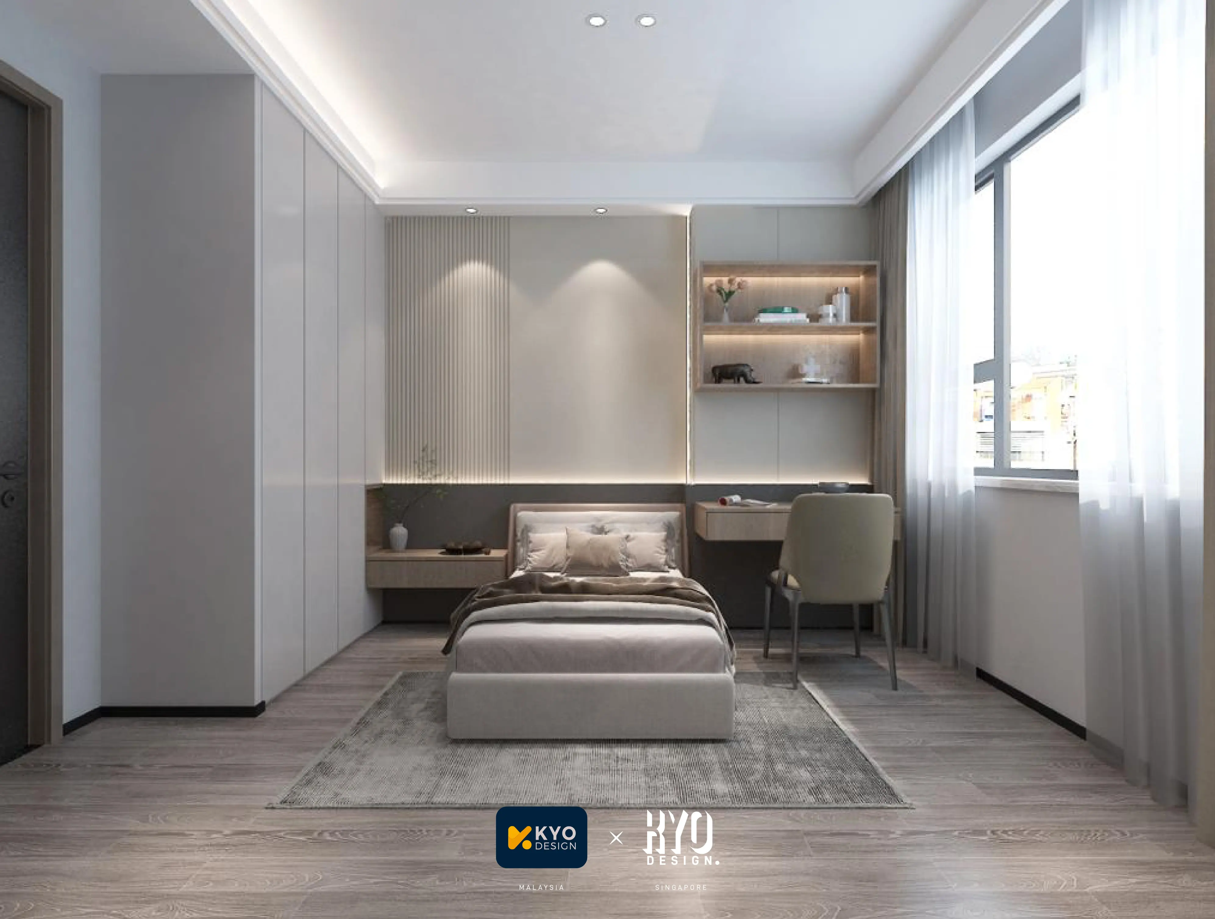 Kyo Design - Modern / Contemporary - Bedroom - Resale HDB - $80,000