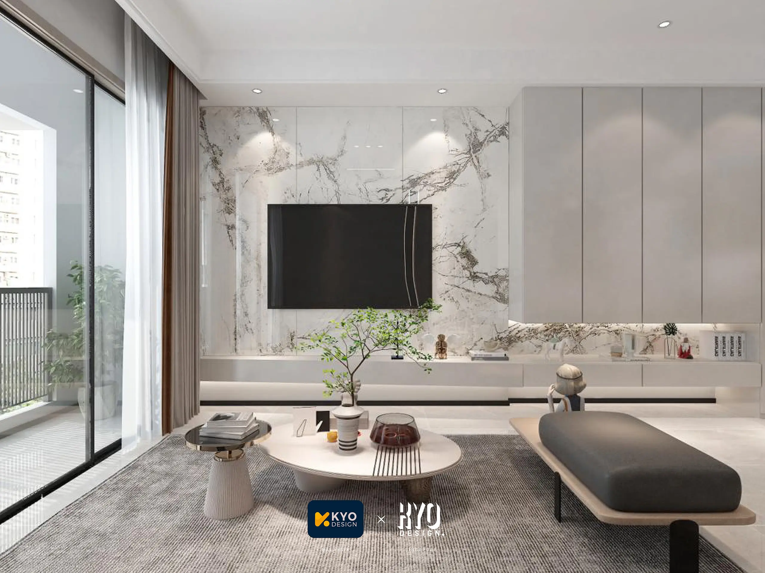 Kyo Design - Modern / Contemporary - Living Room - Resale HDB - $80,000