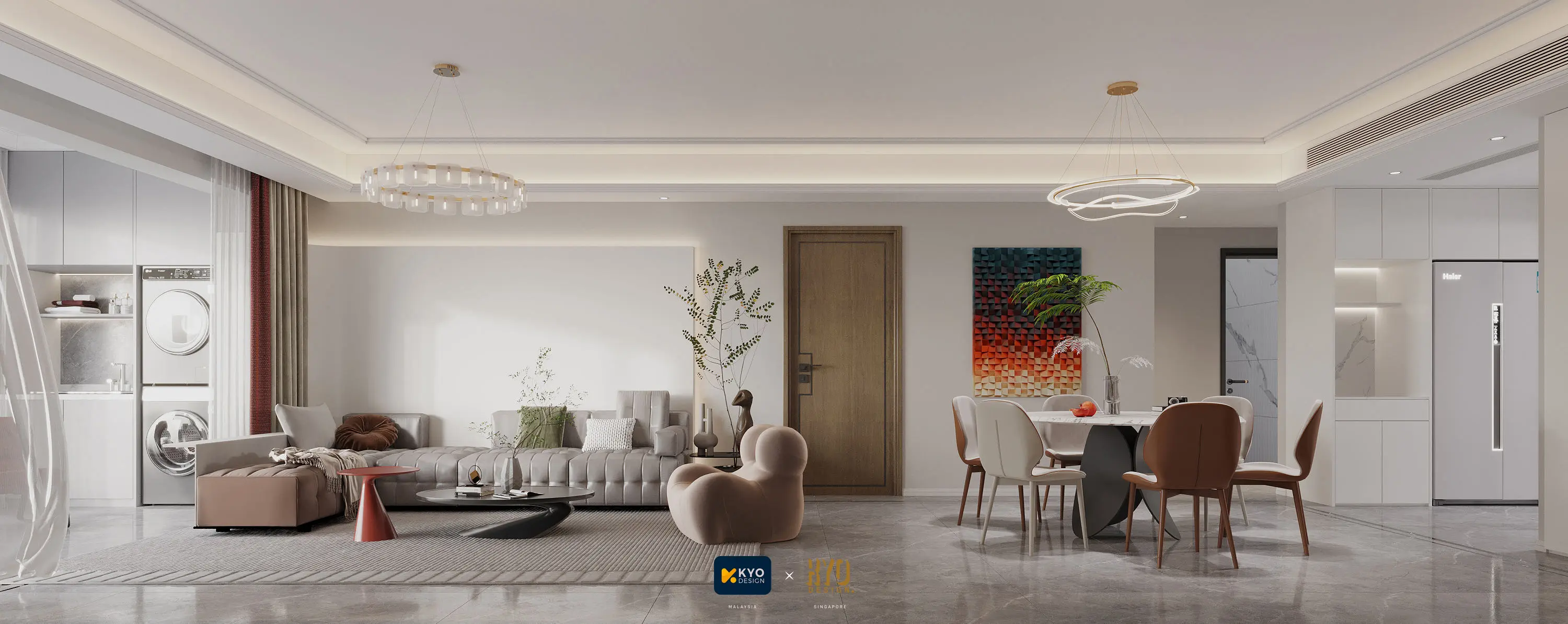 Kyo Design - Modern / Contemporary - Living and Dining Room - New Condo - $180,000