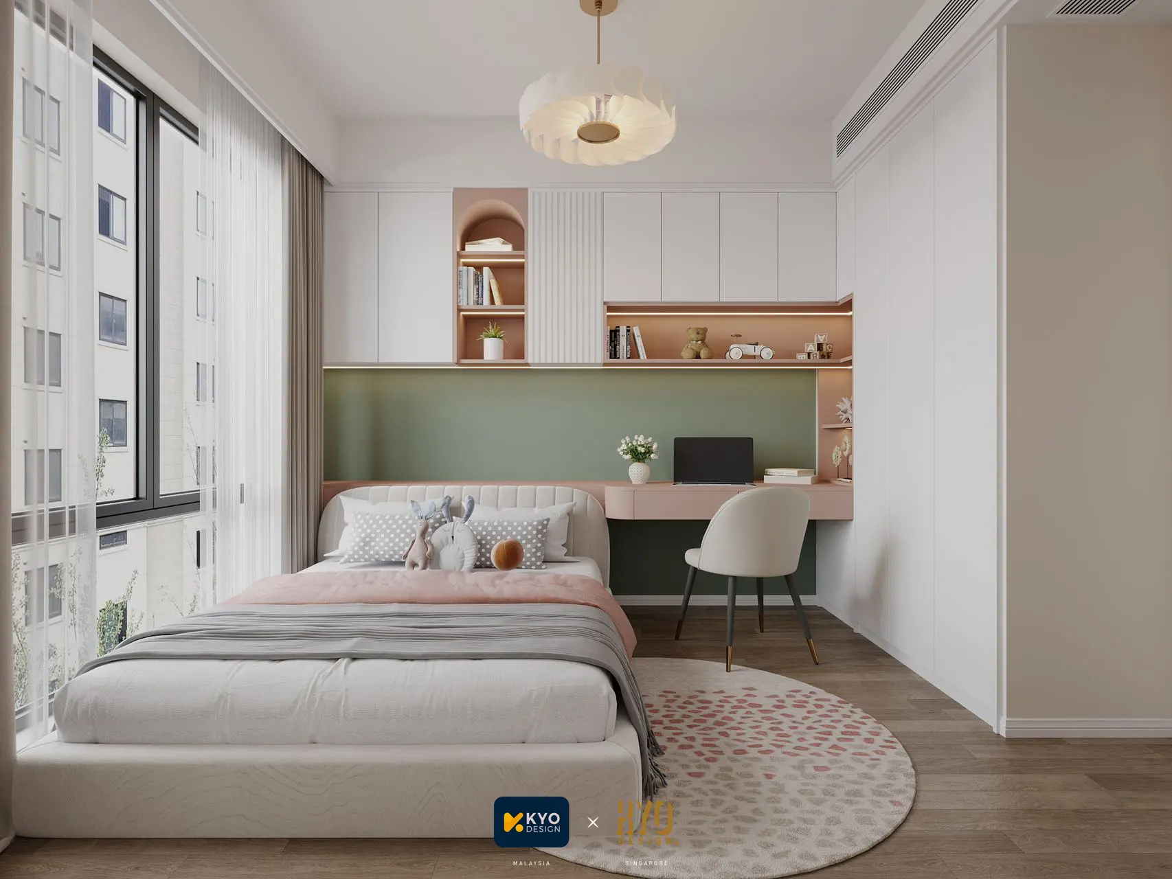 Kyo Design - Modern / Contemporary - Bedroom 2 - New Condo - $180,000