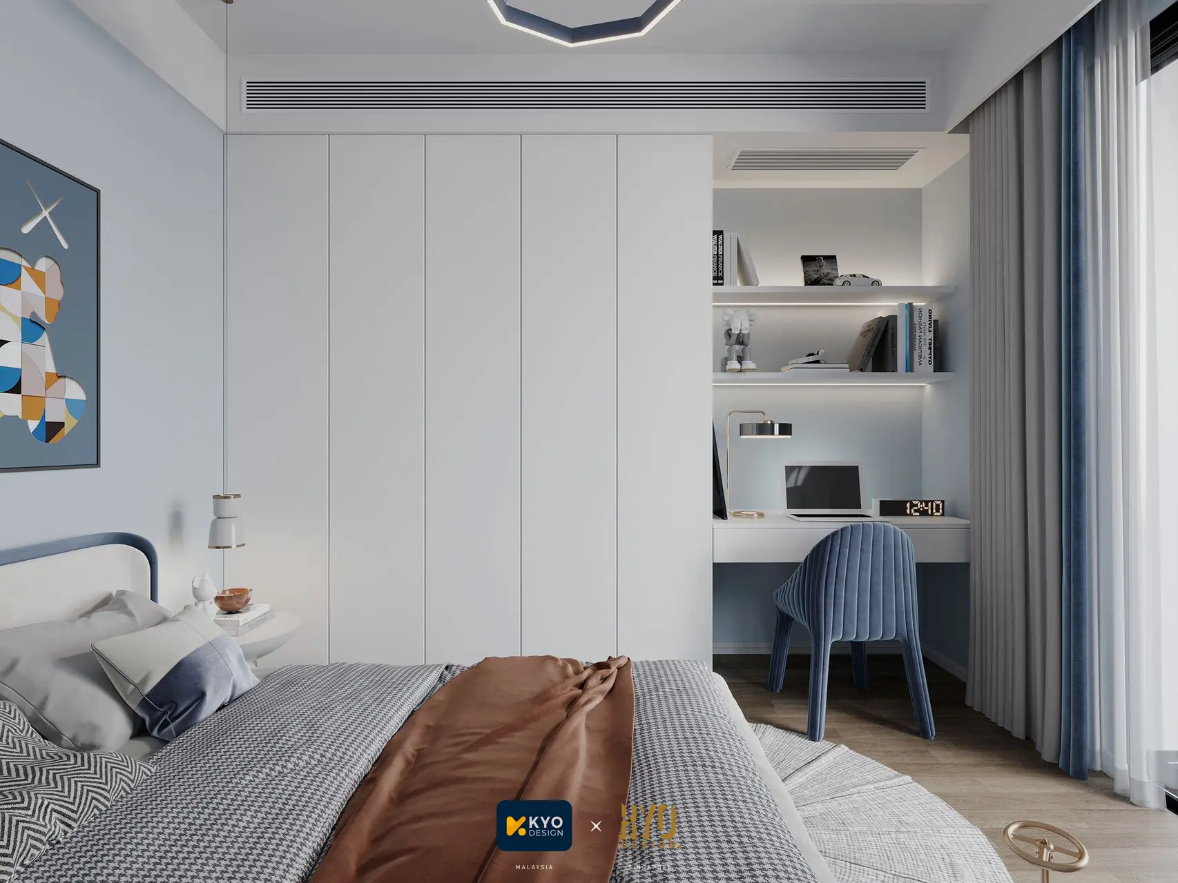 Kyo Design - Modern / Contemporary - Bedroom 3 - New Condo - $180,000