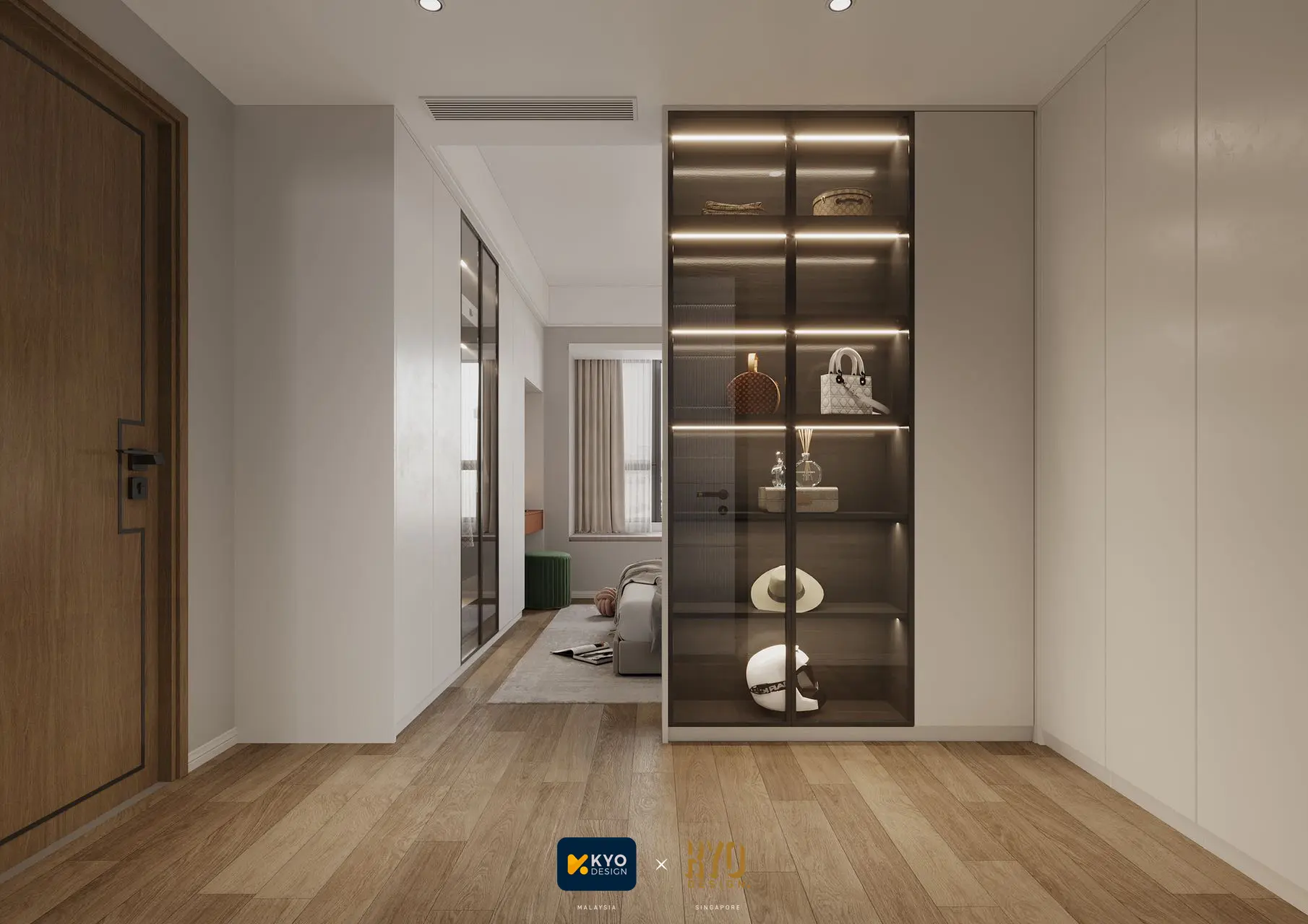 Kyo Design - Modern / Contemporary - Master Bedroom Wardrobe - New Condo - $180,000