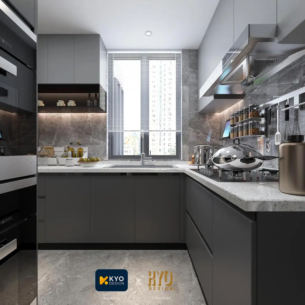 Kyo Design - Modern / Contemporary - Kitchen - Resale Condo - $100,000