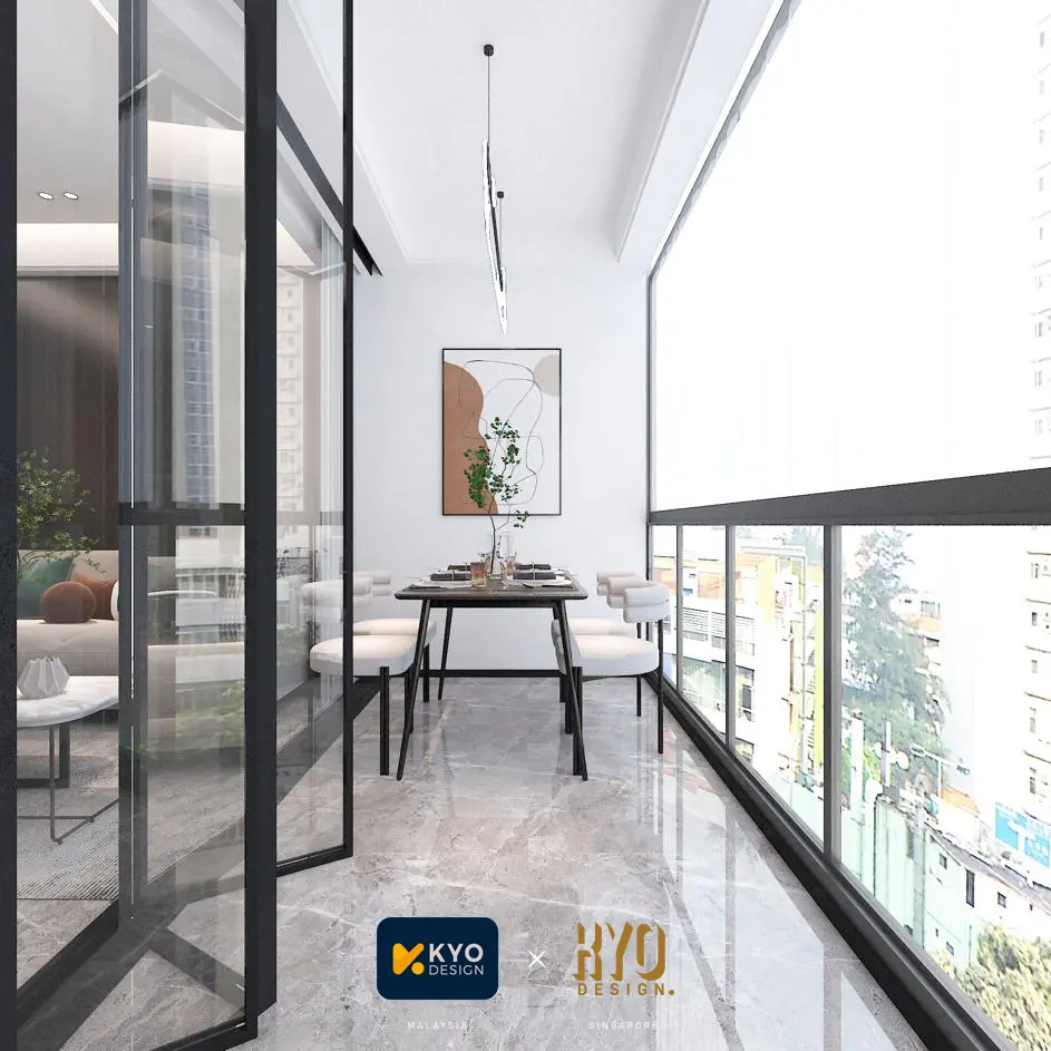 Kyo Design - Modern / Contemporary - Balcony - Resale Condo - $100,000