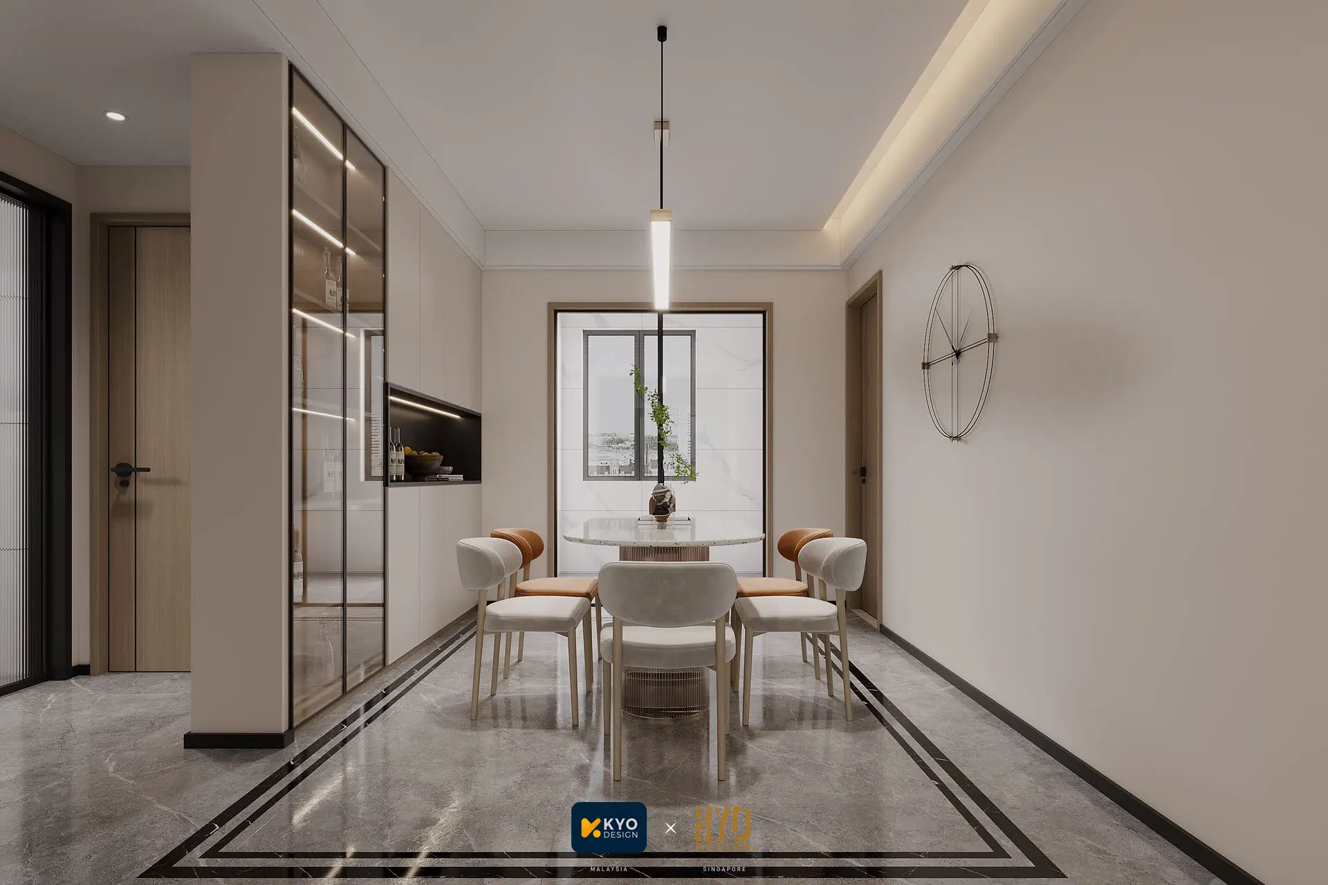Kyo Design - Modern / Contemporary - Dining Room - New Condo - $120,000