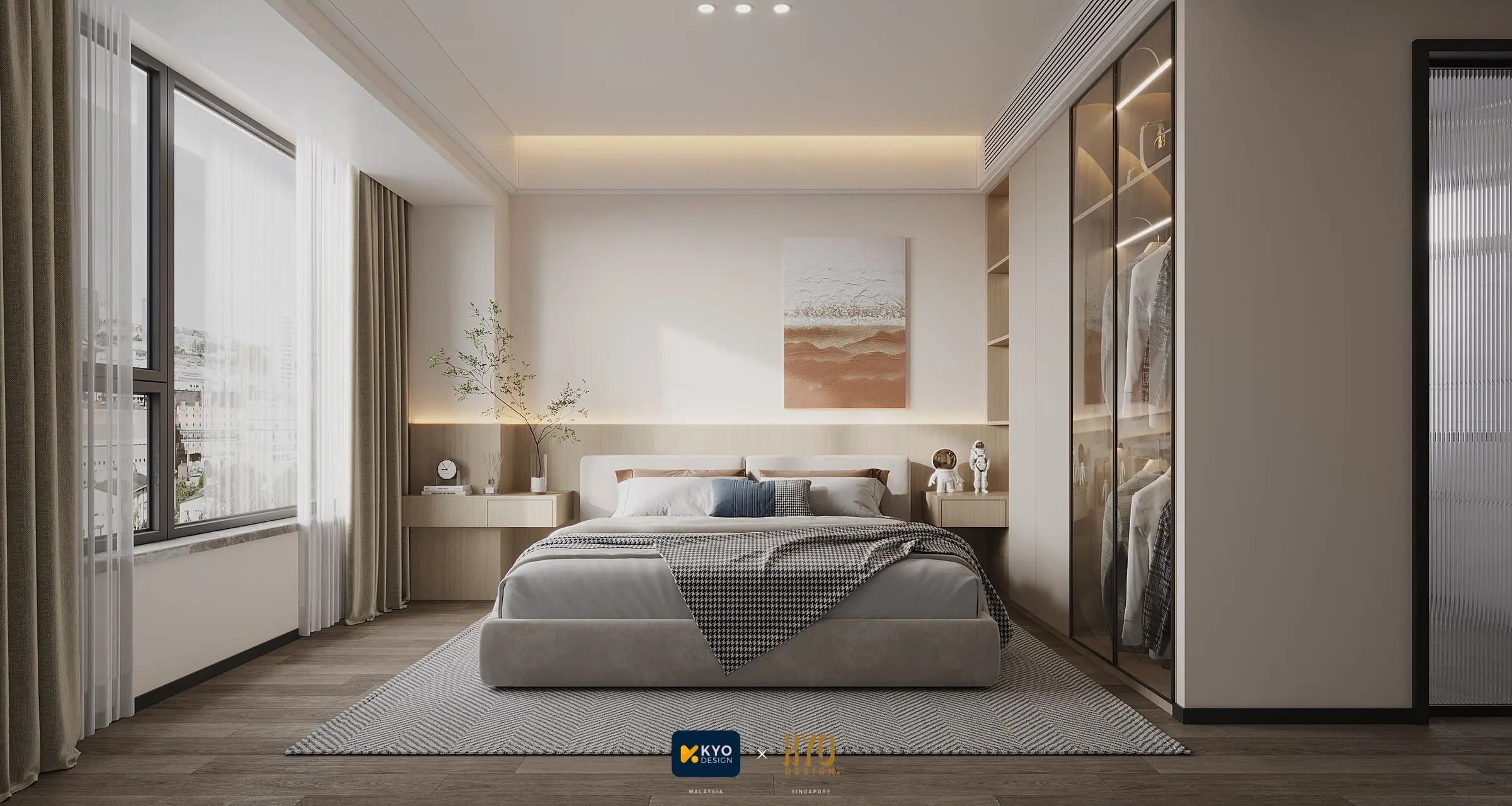 Kyo Design - Modern / Contemporary - Master Bedroom - New Condo - $120,000