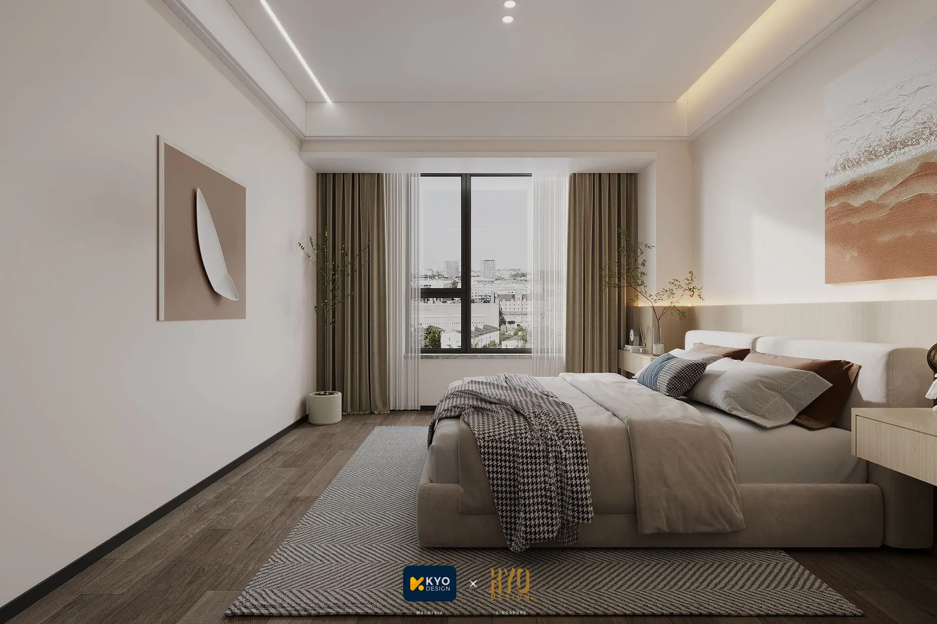 Kyo Design - Modern / Contemporary - Master Bedroom - New Condo - $120,000