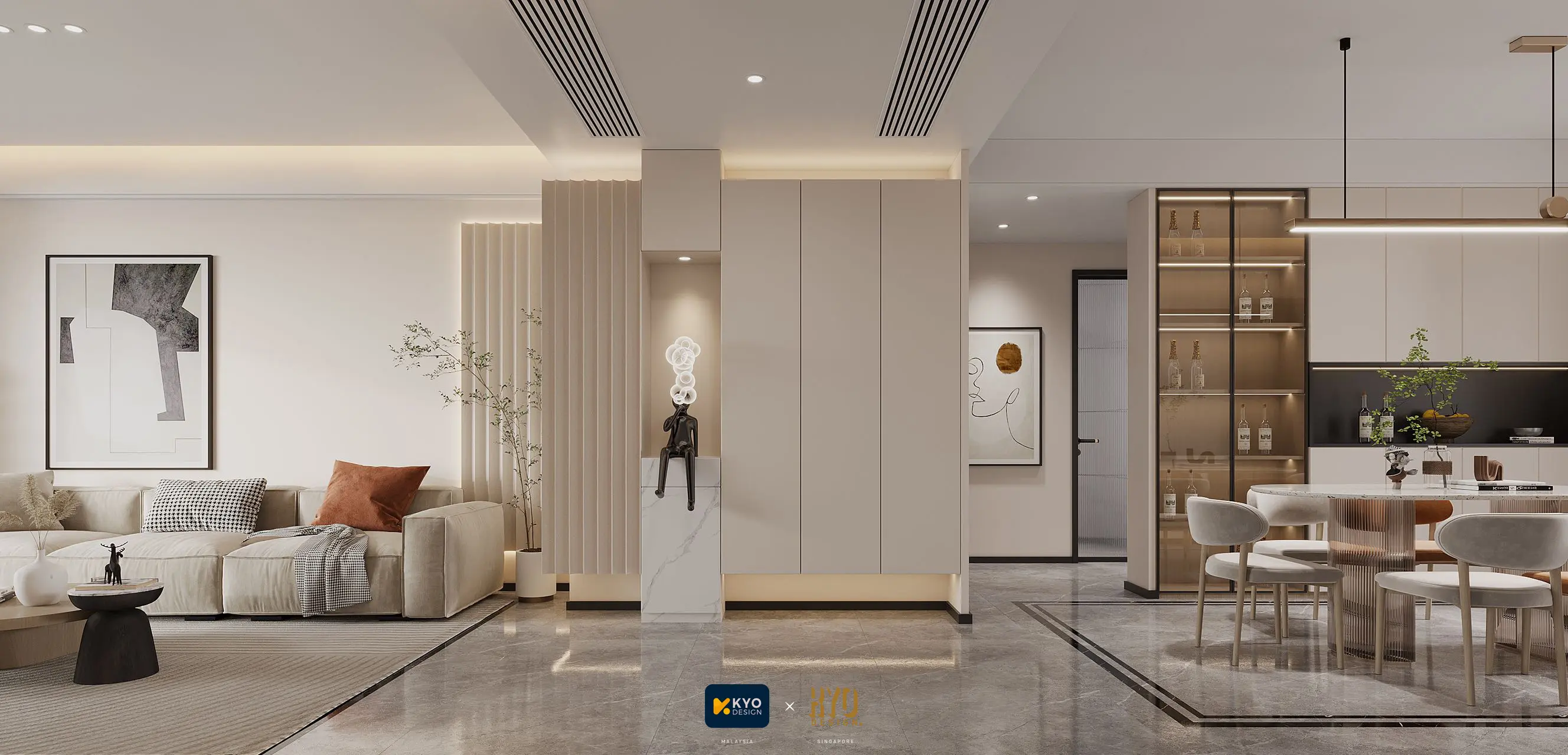 Kyo Design - Modern / Contemporary - Living and Dining Room - New Condo - $120,000