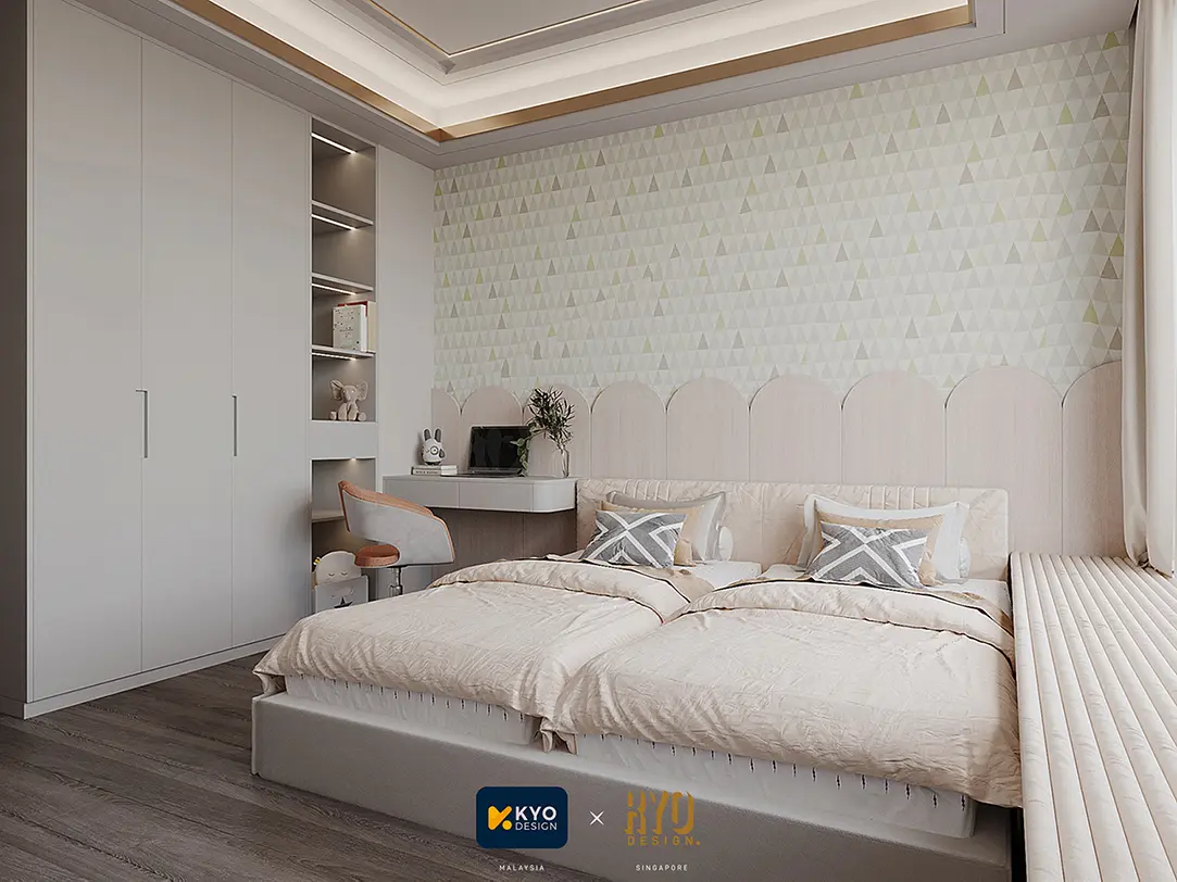 Kyo Design - Modern / Contemporary - Bedroom 2 - New Condo - $180,000