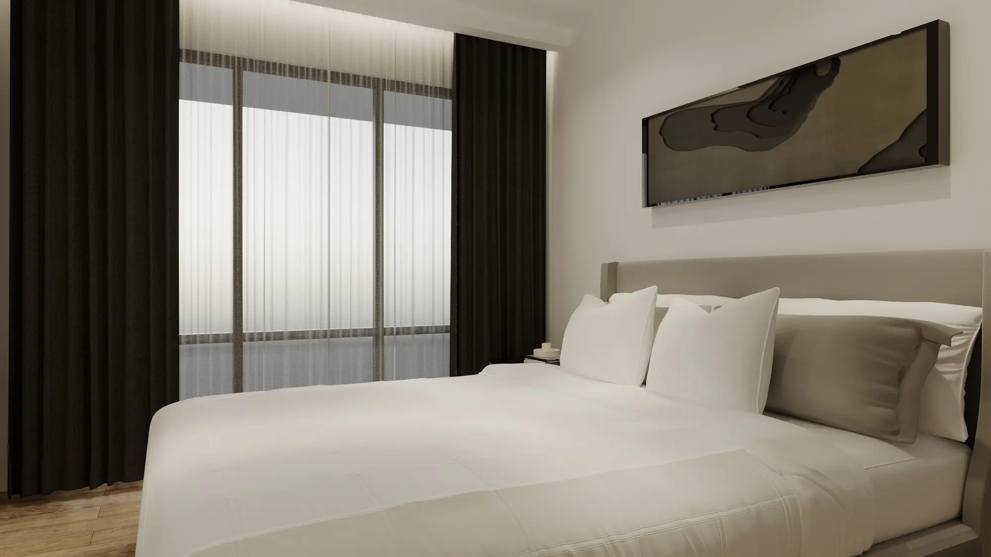 Saege - Modern / Contemporary - Bedroom 3 - New HDB - $40,000