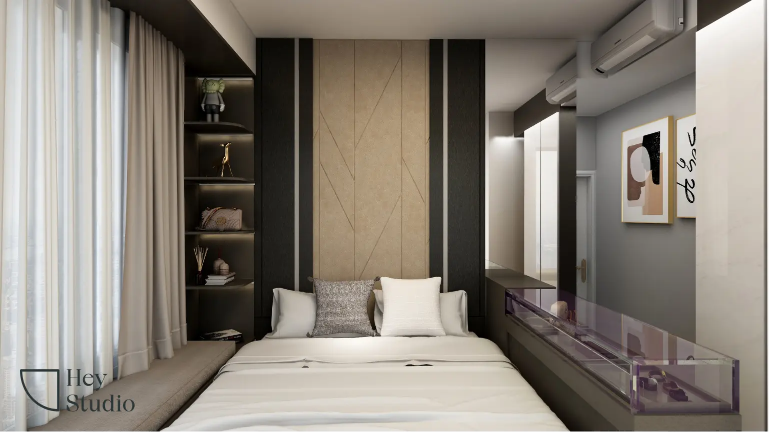 Hey Studio - Modern / Contemporary - Master Bedroom - Resale Condo - $50,000