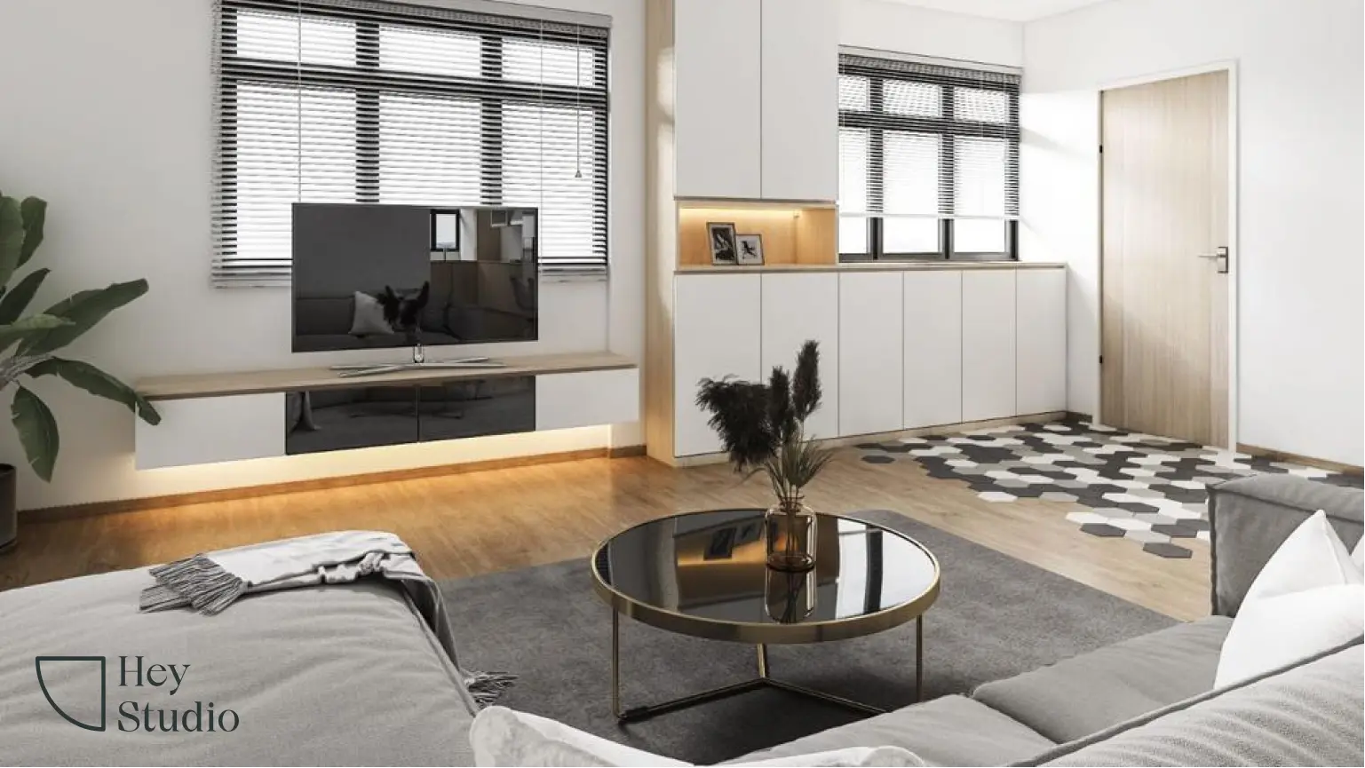 Hey Studio - Modern / Contemporary - Living Room - Resale HDB - $45,000