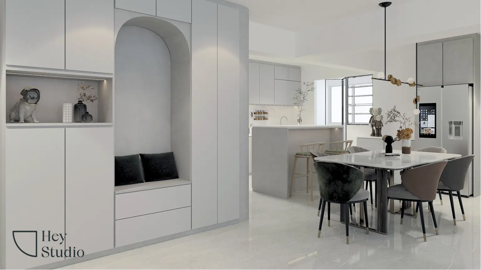 Hey Studio - Modern / Contemporary - Dining Room - Resale HDB - $58,000